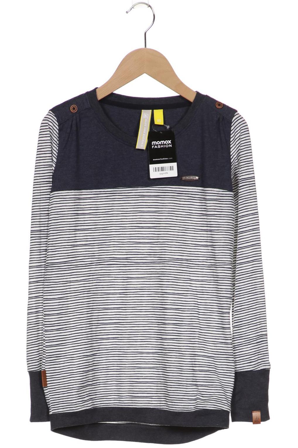 

Alife & Kickin Damen Langarmshirt, grau, Gr. 34