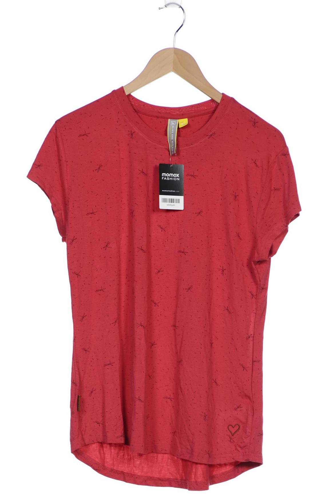 

Alife & Kickin Damen T-Shirt, rot, Gr. 38