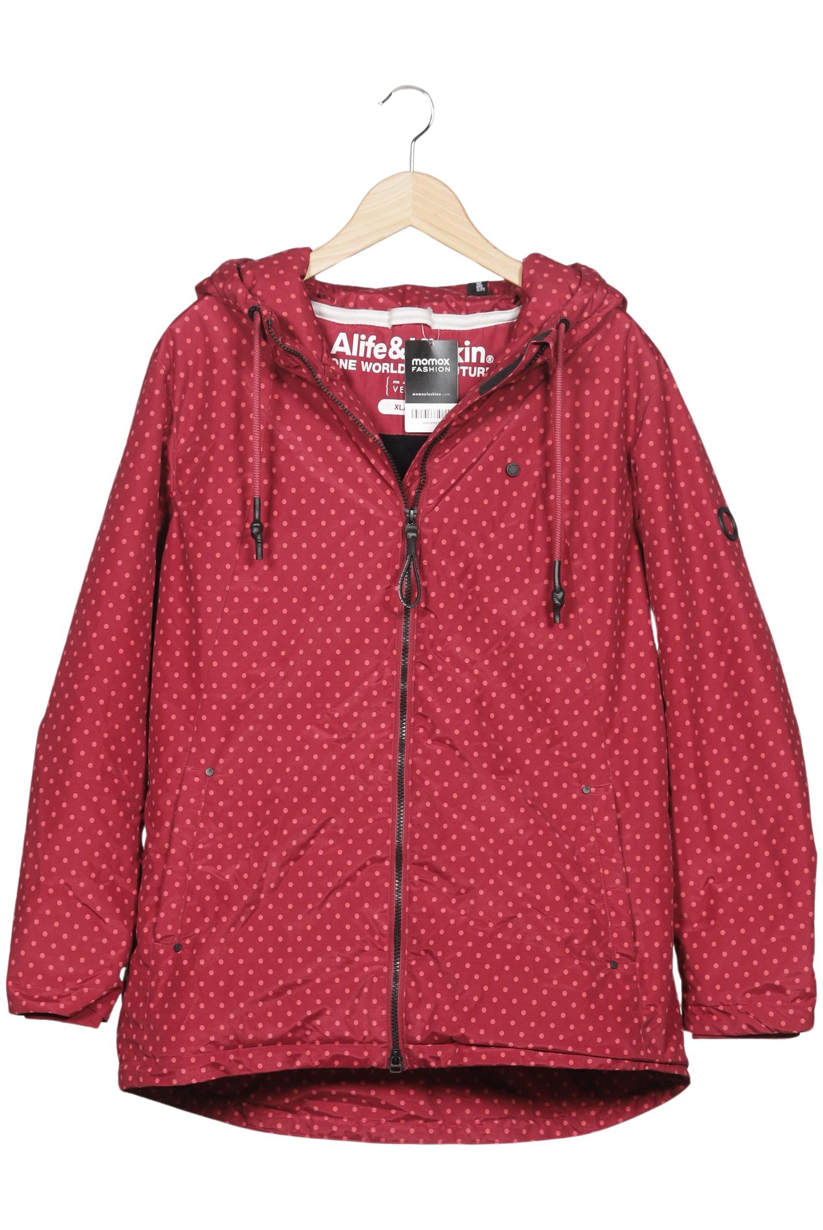

Alife & Kickin Damen Jacke, rot, Gr. 44
