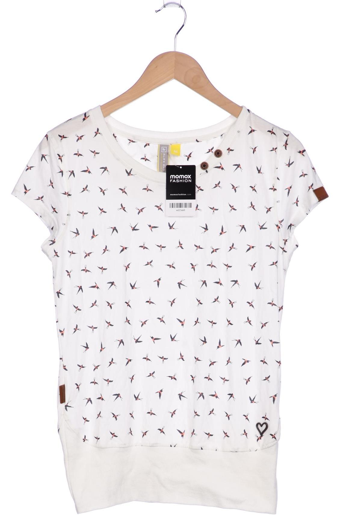 

Alife & Kickin Damen T-Shirt, weiß, Gr. 38