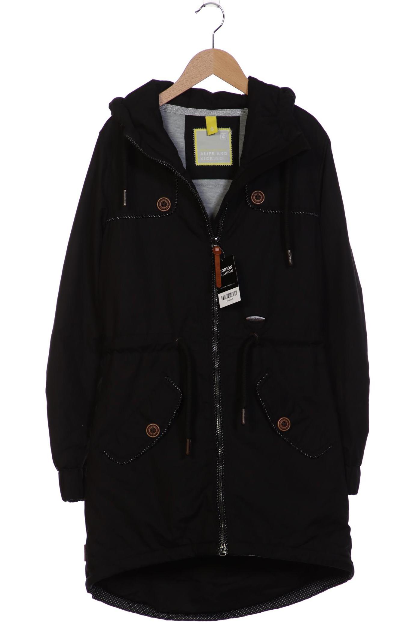 

Alife & Kickin Damen Mantel, schwarz, Gr. 36