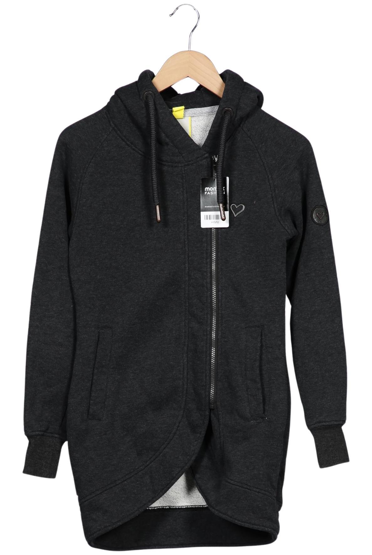 

Alife & Kickin Damen Kapuzenpullover, grau, Gr. 34