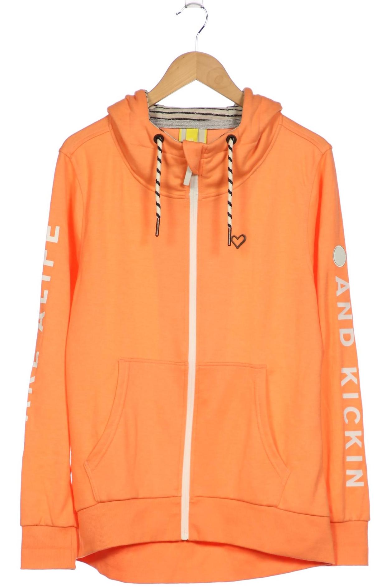 

Alife & Kickin Damen Kapuzenpullover, orange, Gr. 44