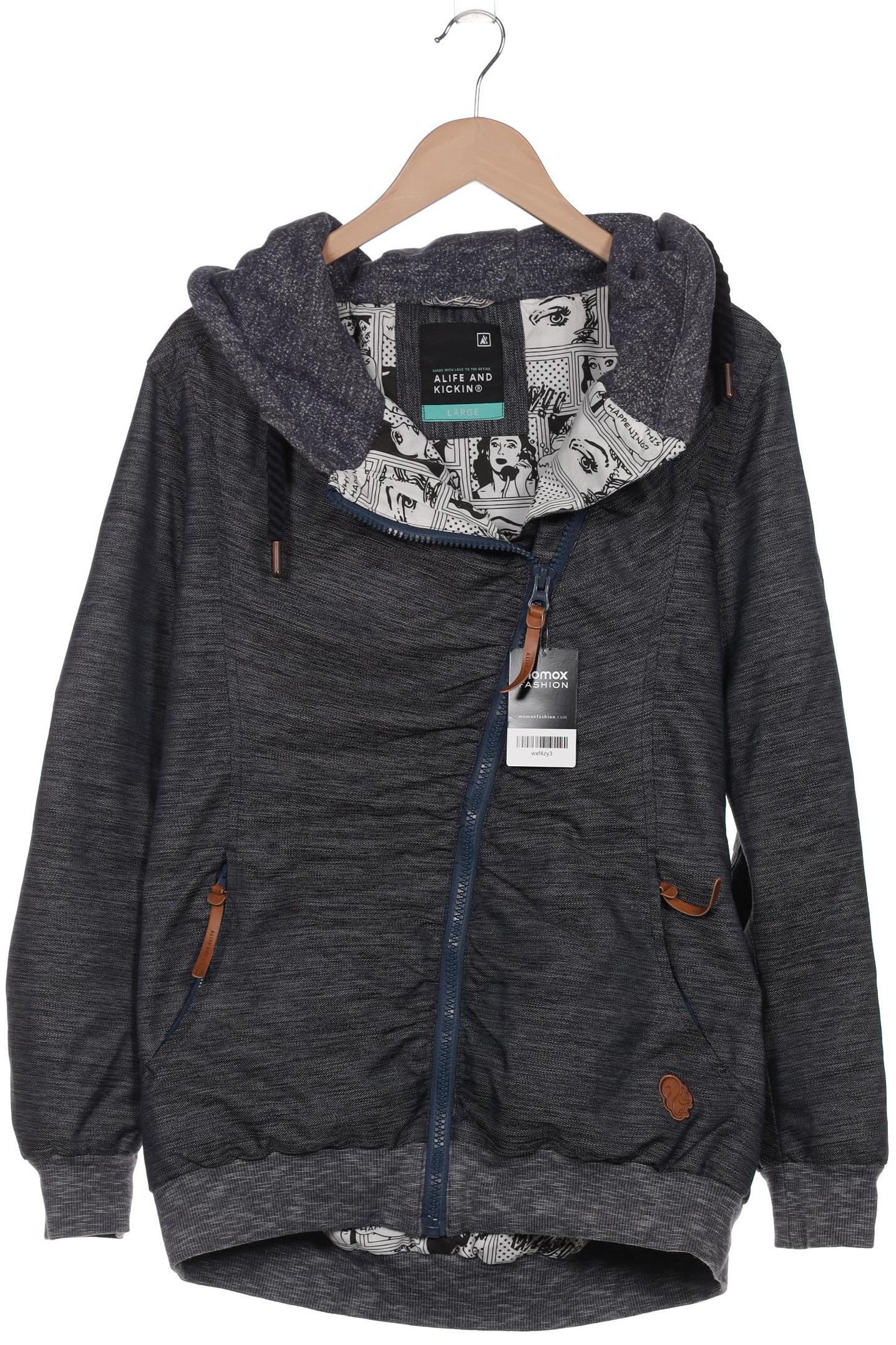 

Alife & Kickin Damen Jacke, marineblau, Gr. 42