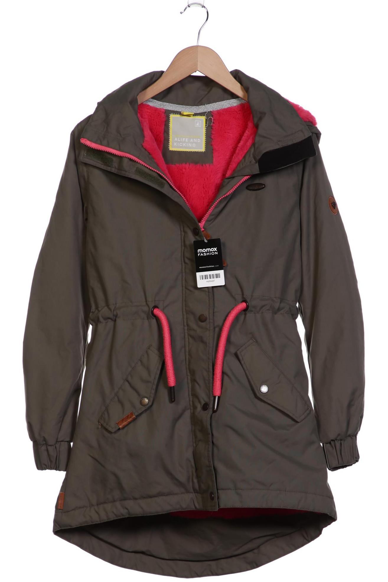 

Alife & Kickin Damen Mantel, grün, Gr. 36