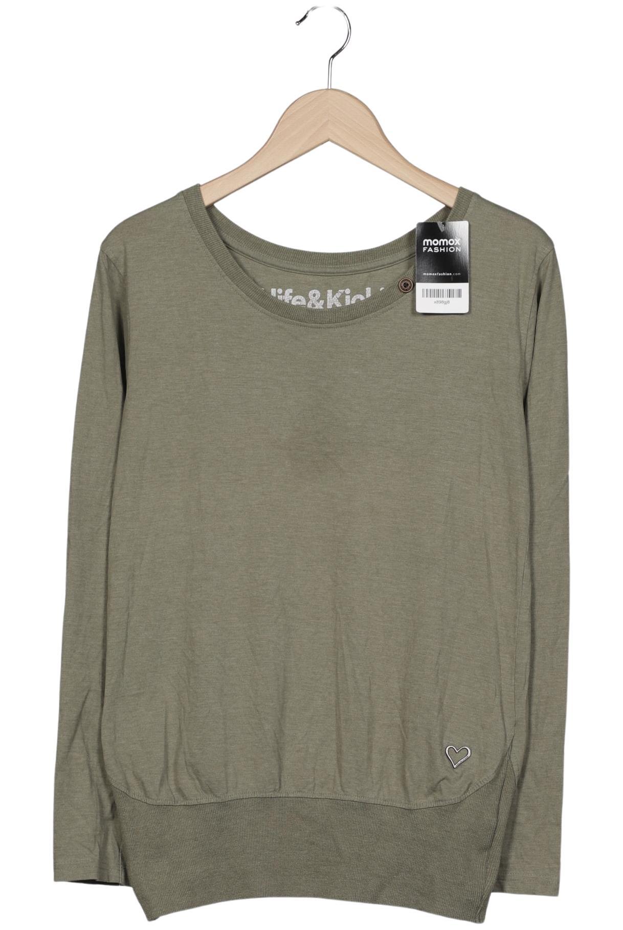 

Alife & Kickin Damen Langarmshirt, grün, Gr. 38