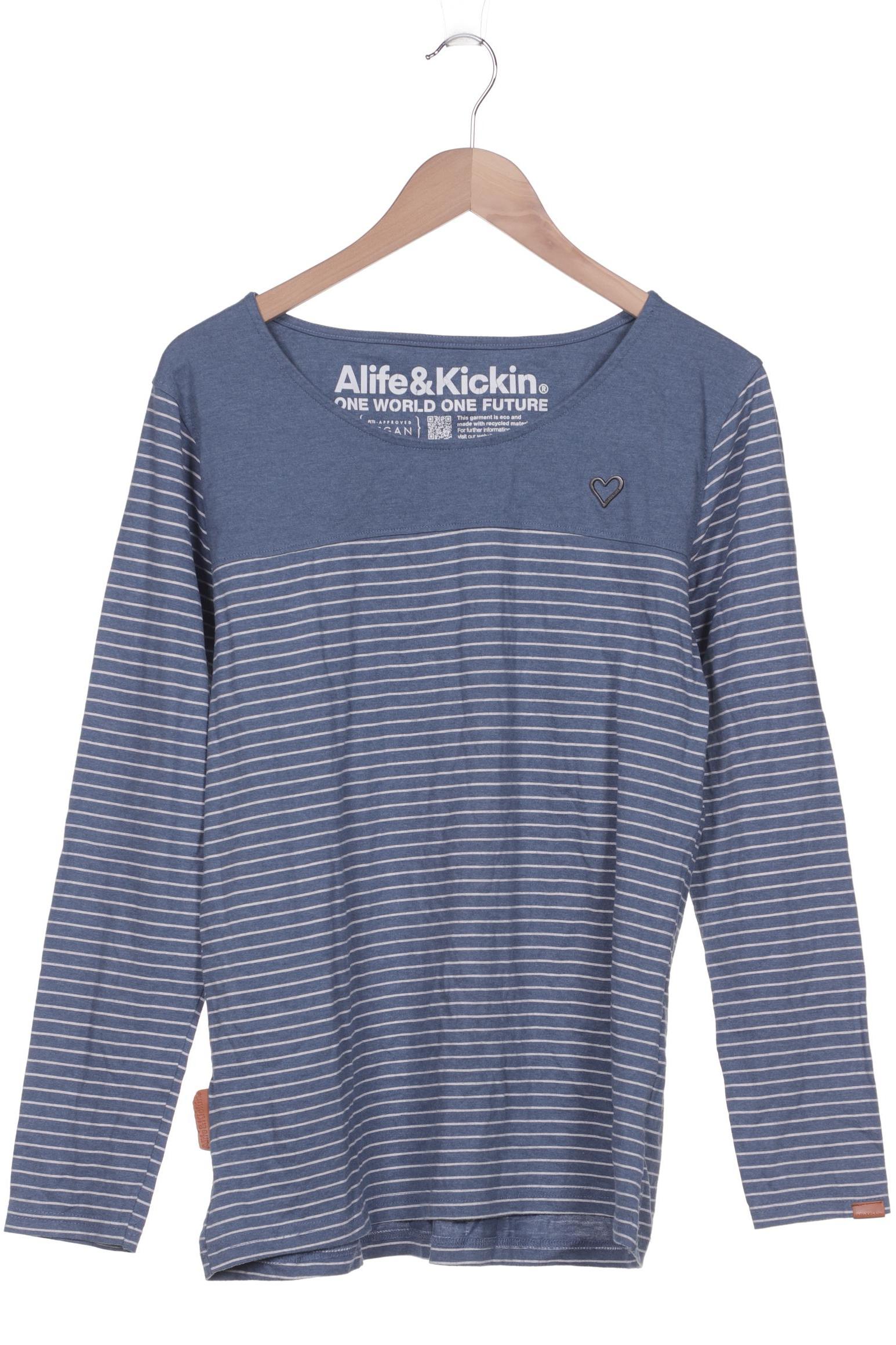 

Alife & Kickin Damen Langarmshirt, blau
