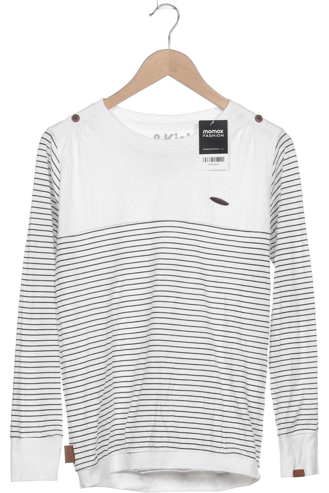 

Alife & Kickin Damen Langarmshirt, weiß, Gr. 38