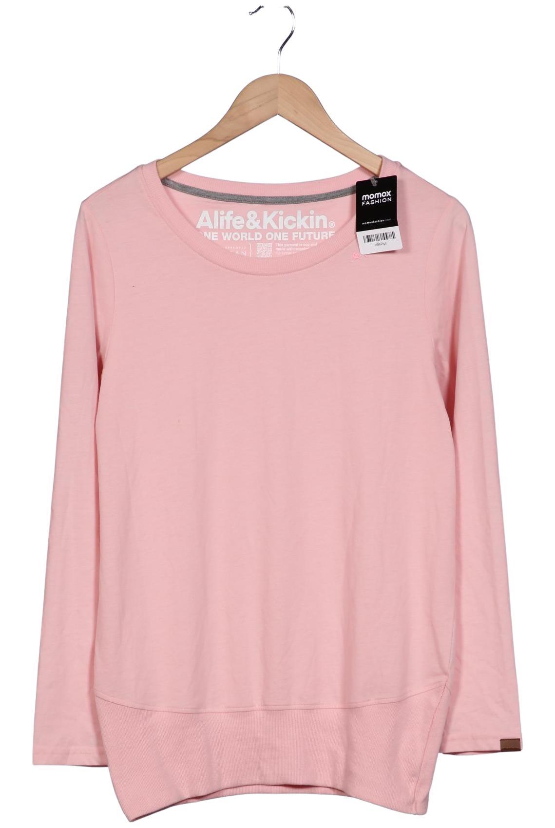 

Alife & Kickin Damen Langarmshirt, pink, Gr. 42