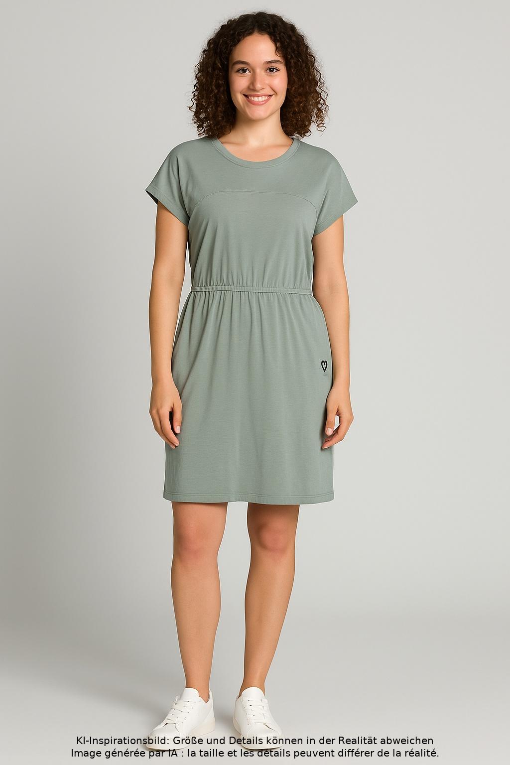 

Alife & Kickin Damen Kleid, hellgrün, Gr. 36