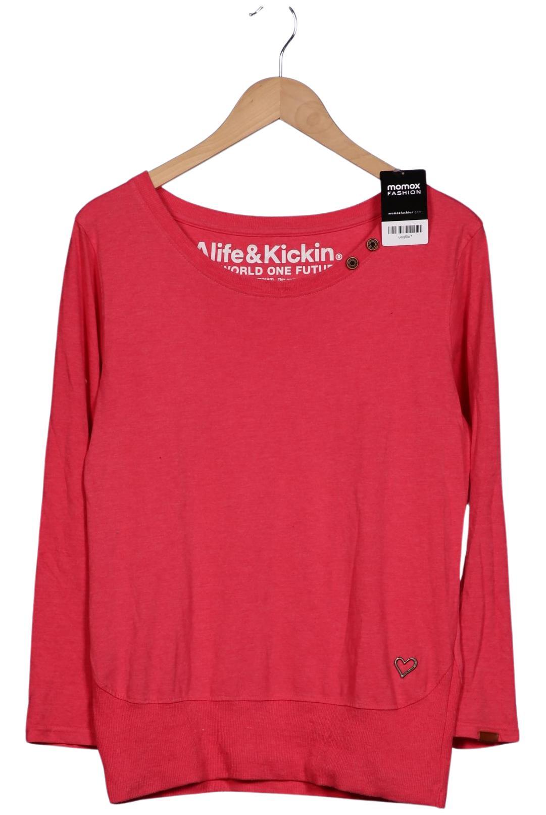 

Alife & Kickin Damen Langarmshirt, pink, Gr. 38