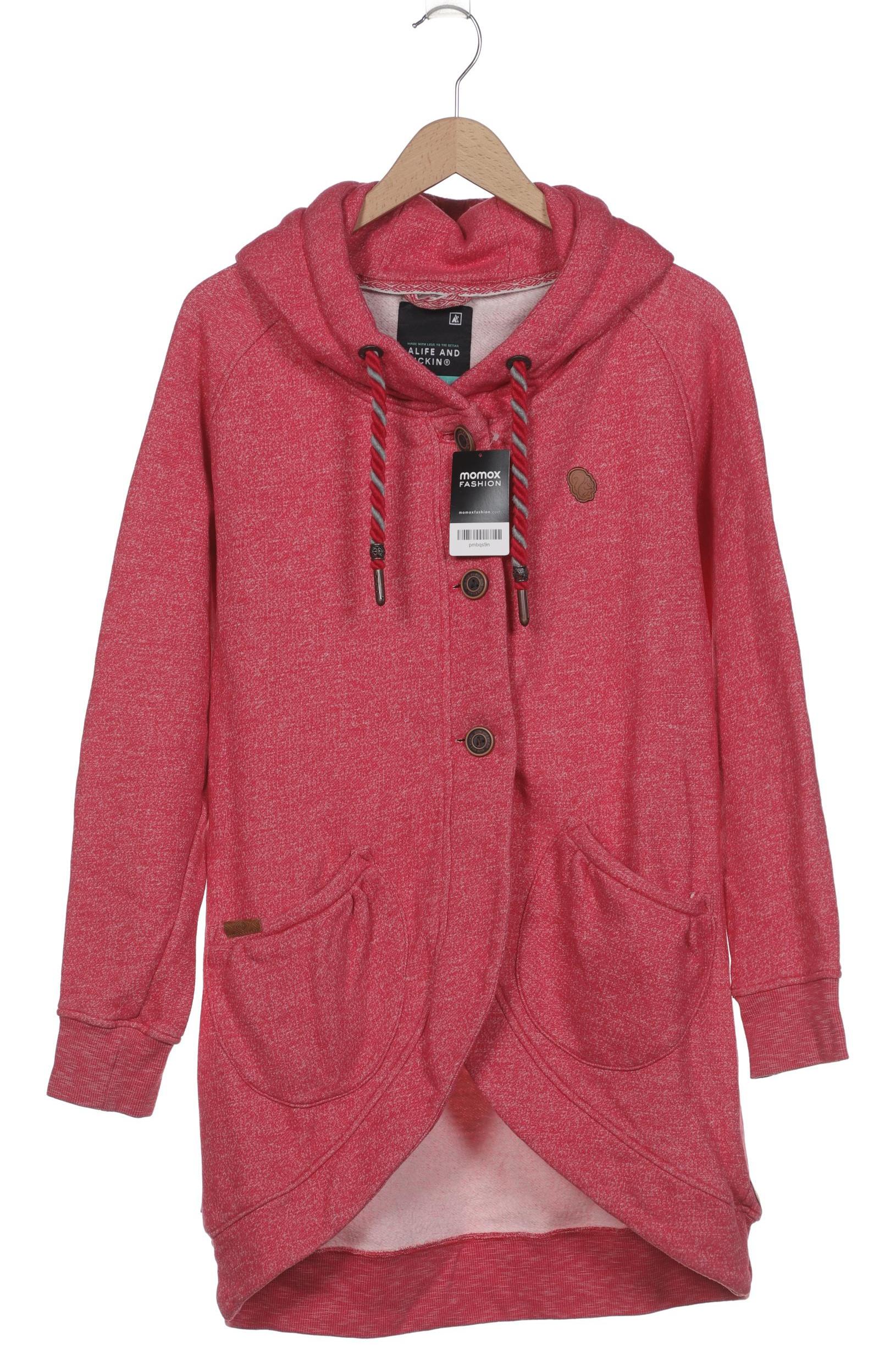 

Alife & Kickin Damen Kapuzenpullover, pink, Gr. 46
