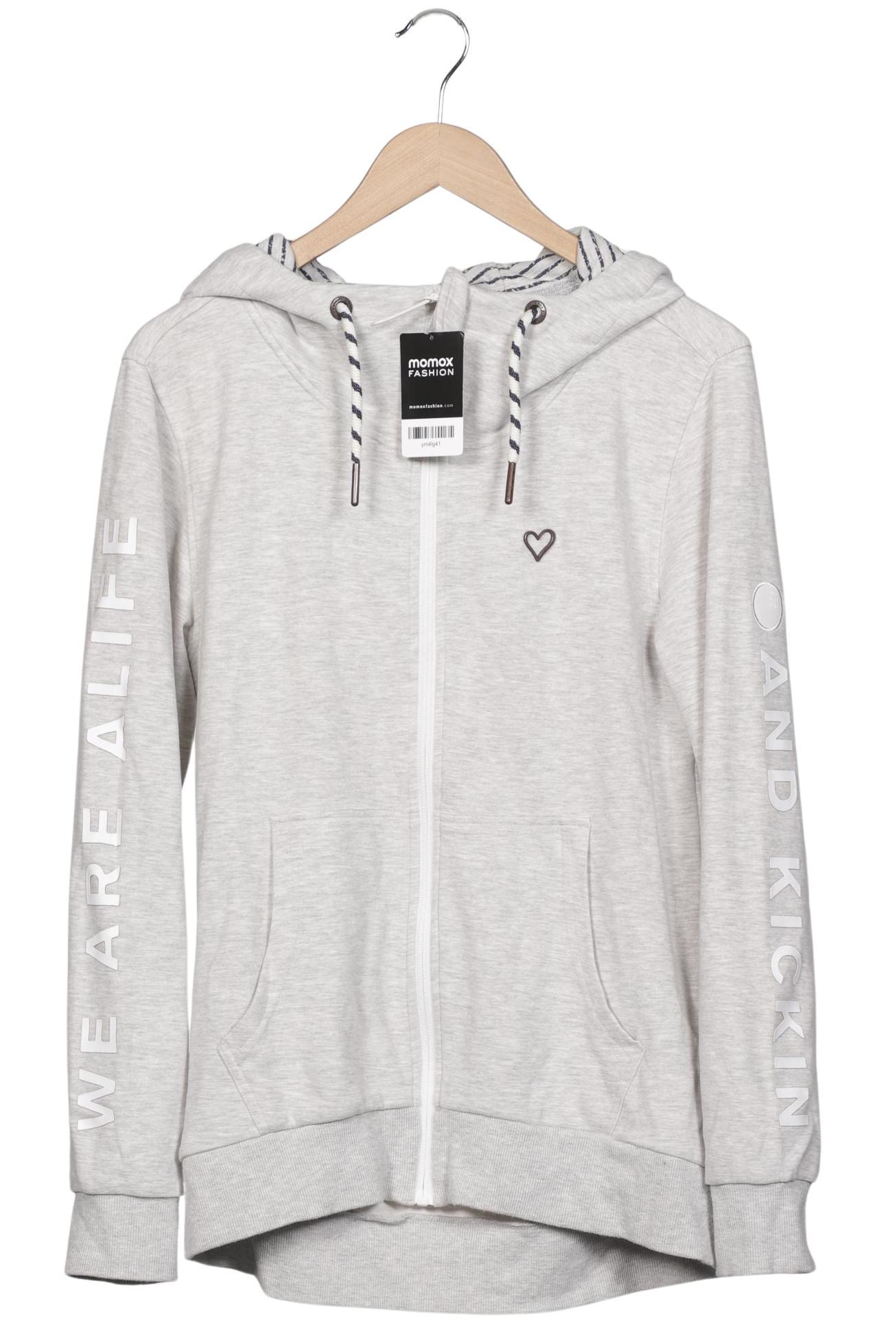 

Alife & Kickin Damen Kapuzenpullover, grau, Gr. 44