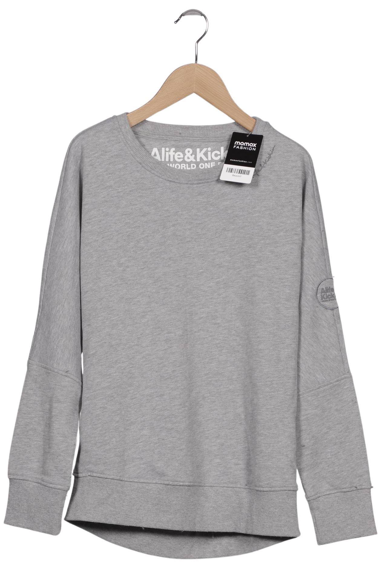 

Alife & Kickin Damen Sweatshirt, grau, Gr. 42