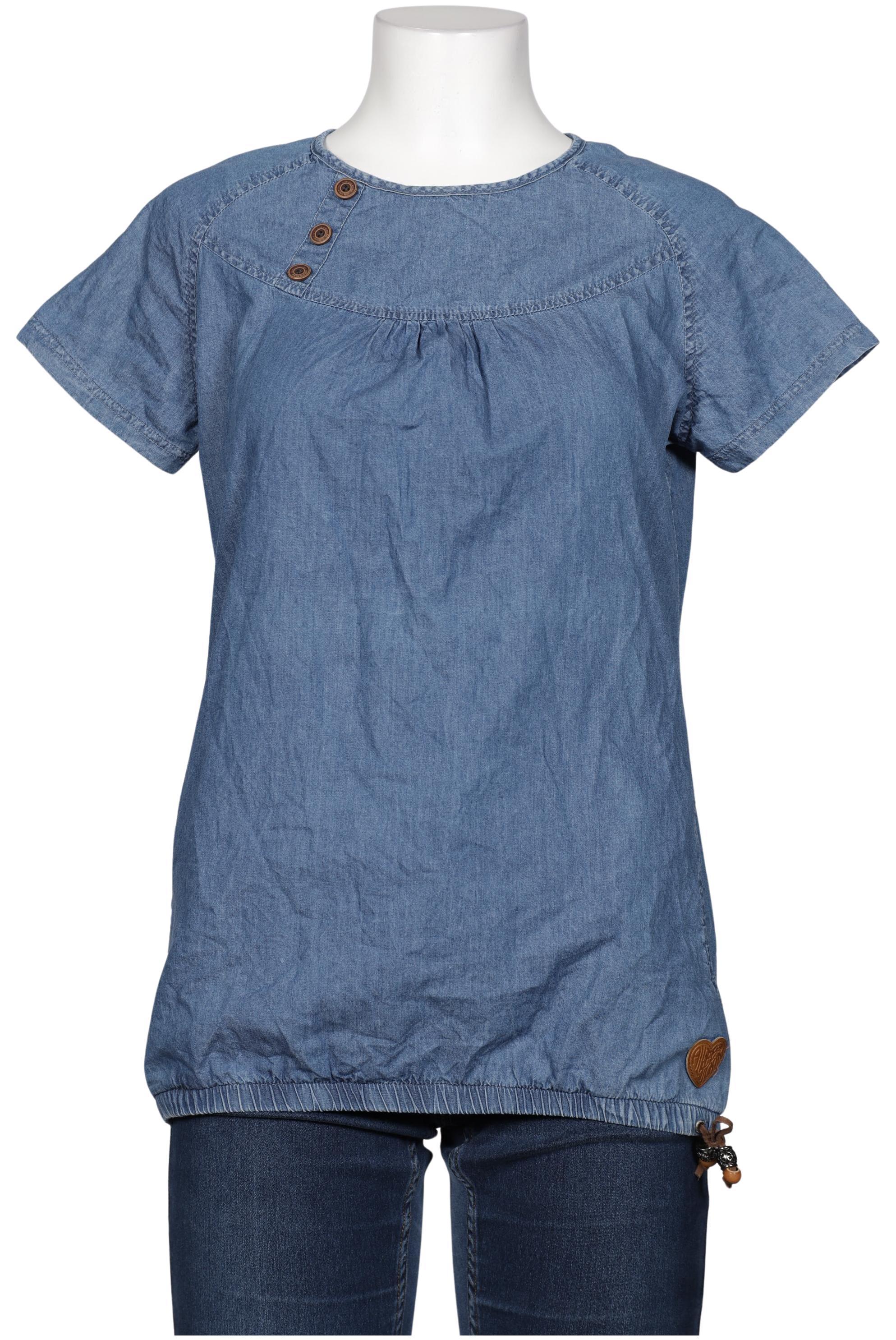 

Alife & Kickin Damen Bluse, blau, Gr. 42