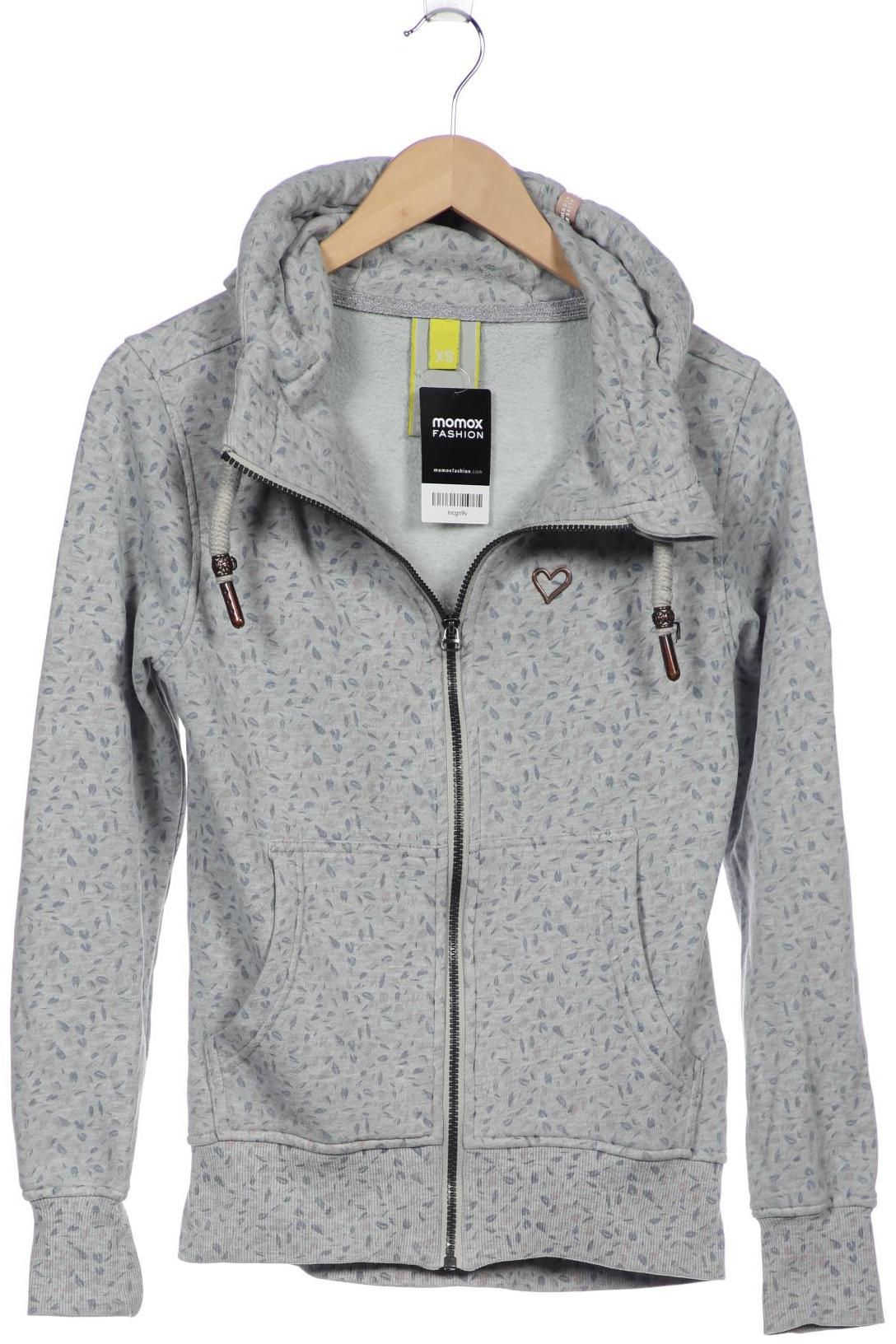 

Alife & Kickin Damen Kapuzenpullover, grau, Gr. 34