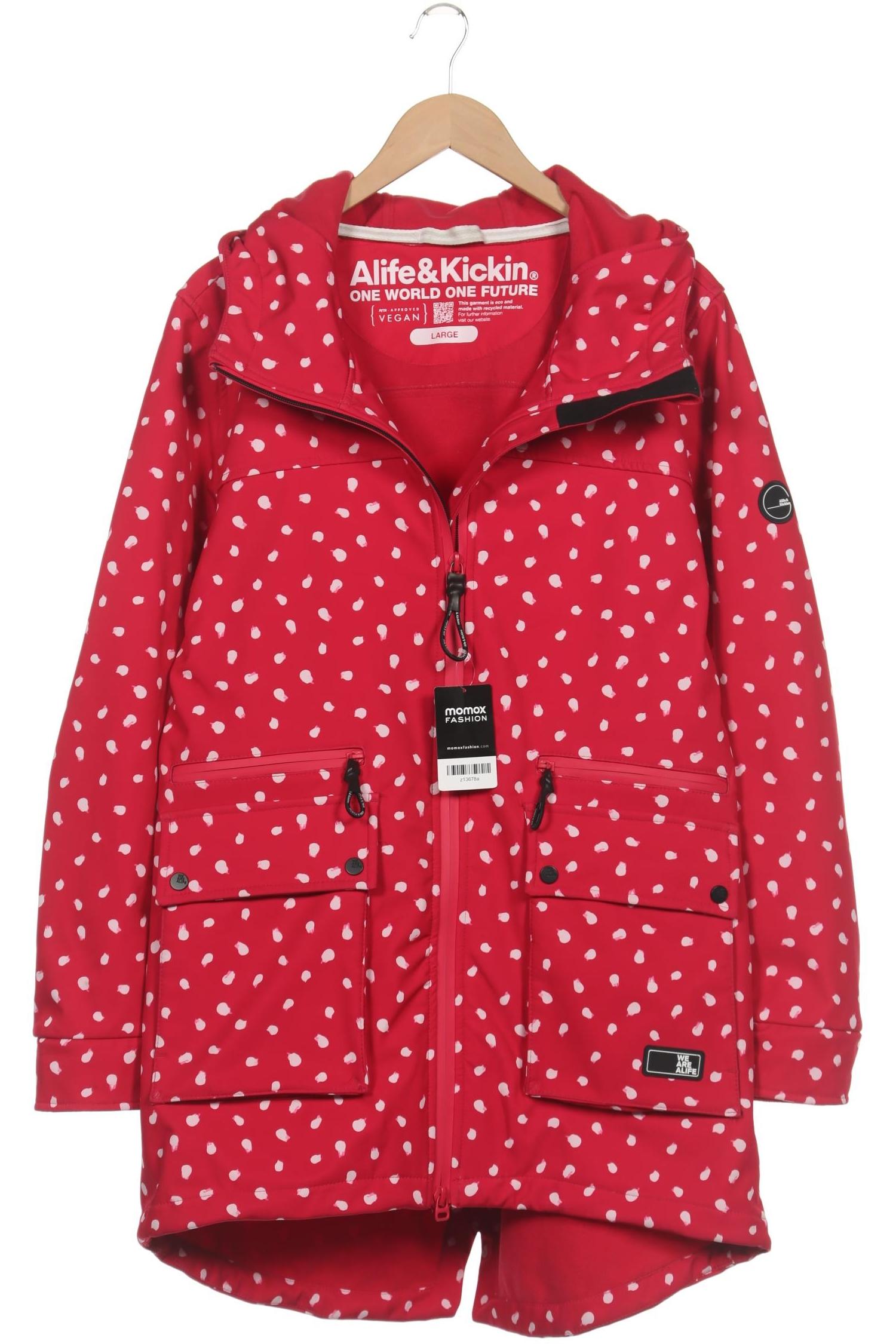 

Alife & Kickin Damen Mantel, rot, Gr. 42