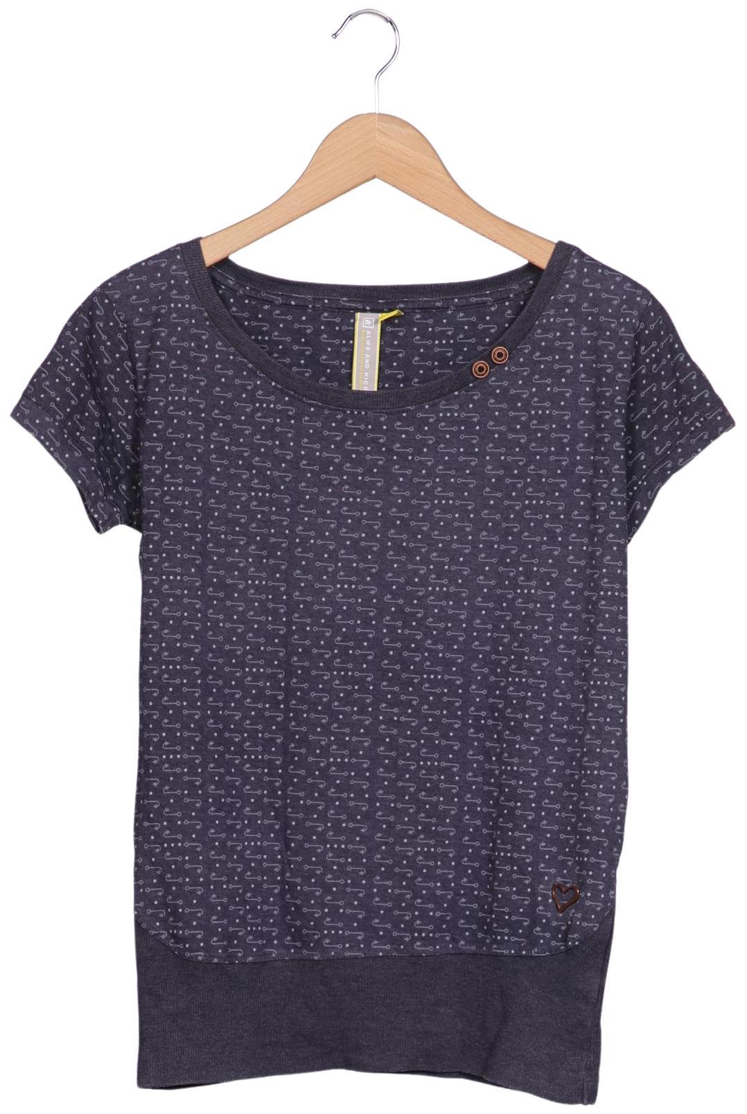 

Alife & Kickin Damen T-Shirt, marineblau, Gr. 38