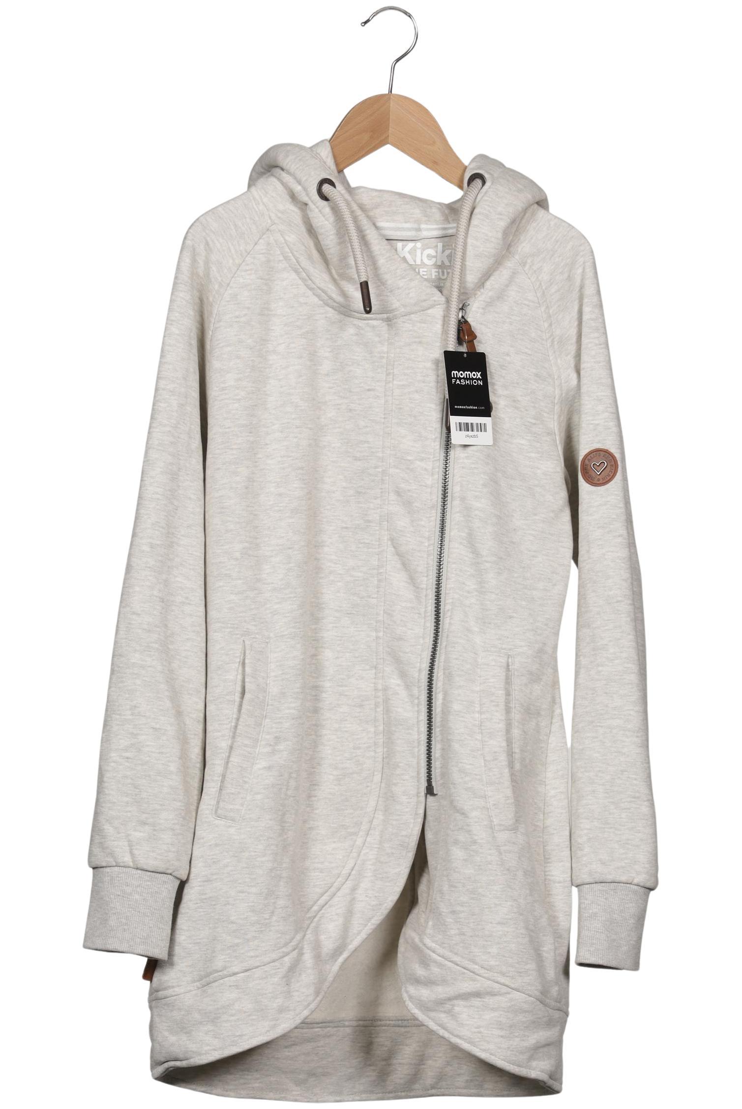 

Alife & Kickin Damen Kapuzenpullover, grau, Gr. 38