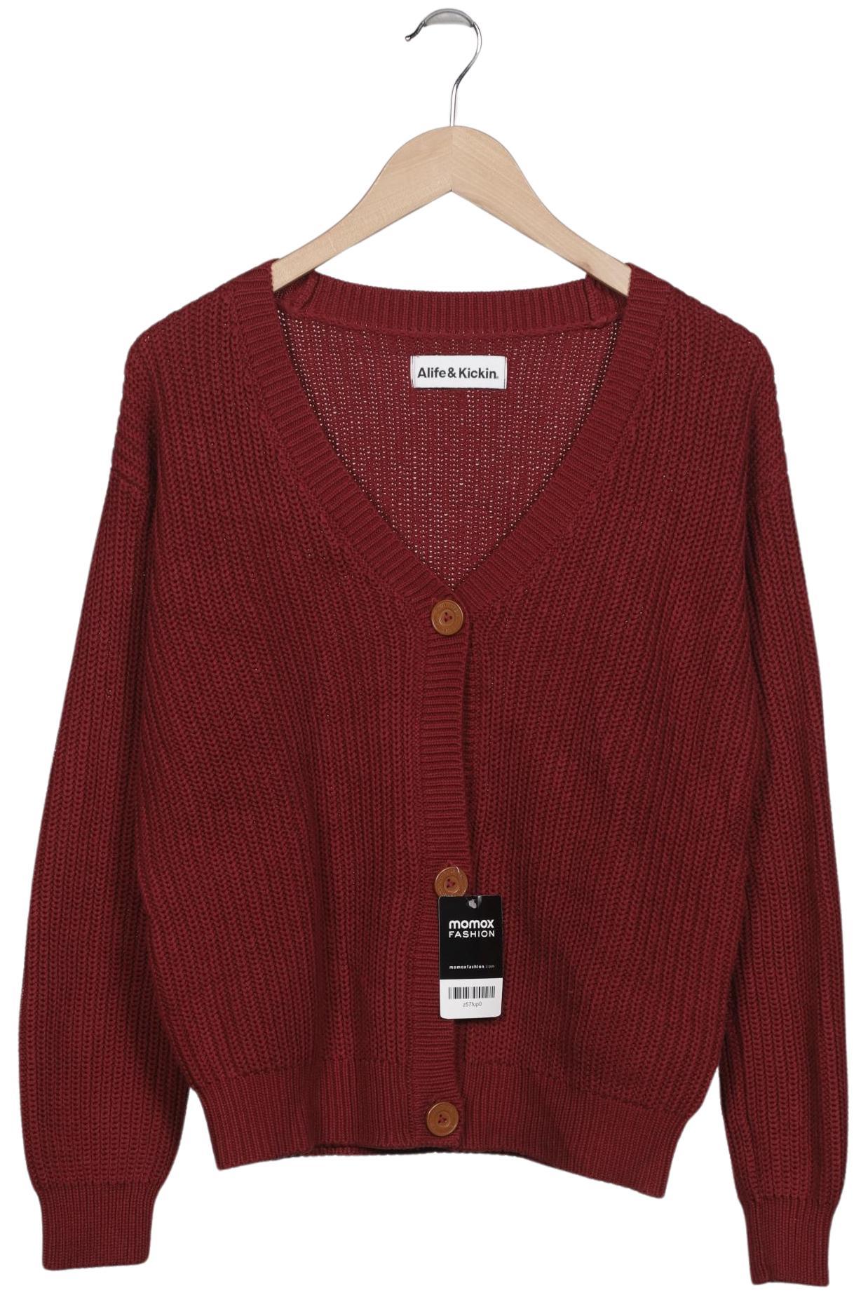 

Alife & Kickin Damen Strickjacke, bordeaux, Gr. 36