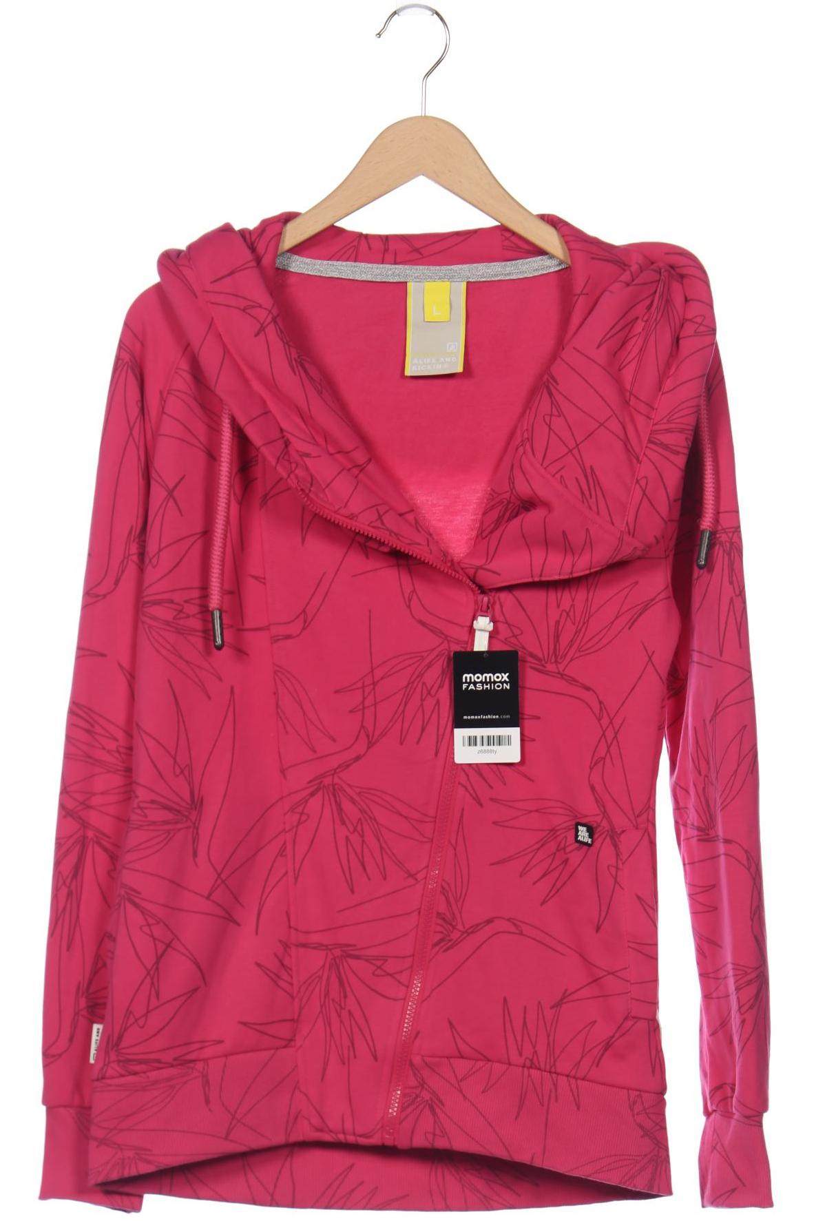 

Alife & Kickin Damen Kapuzenpullover, pink