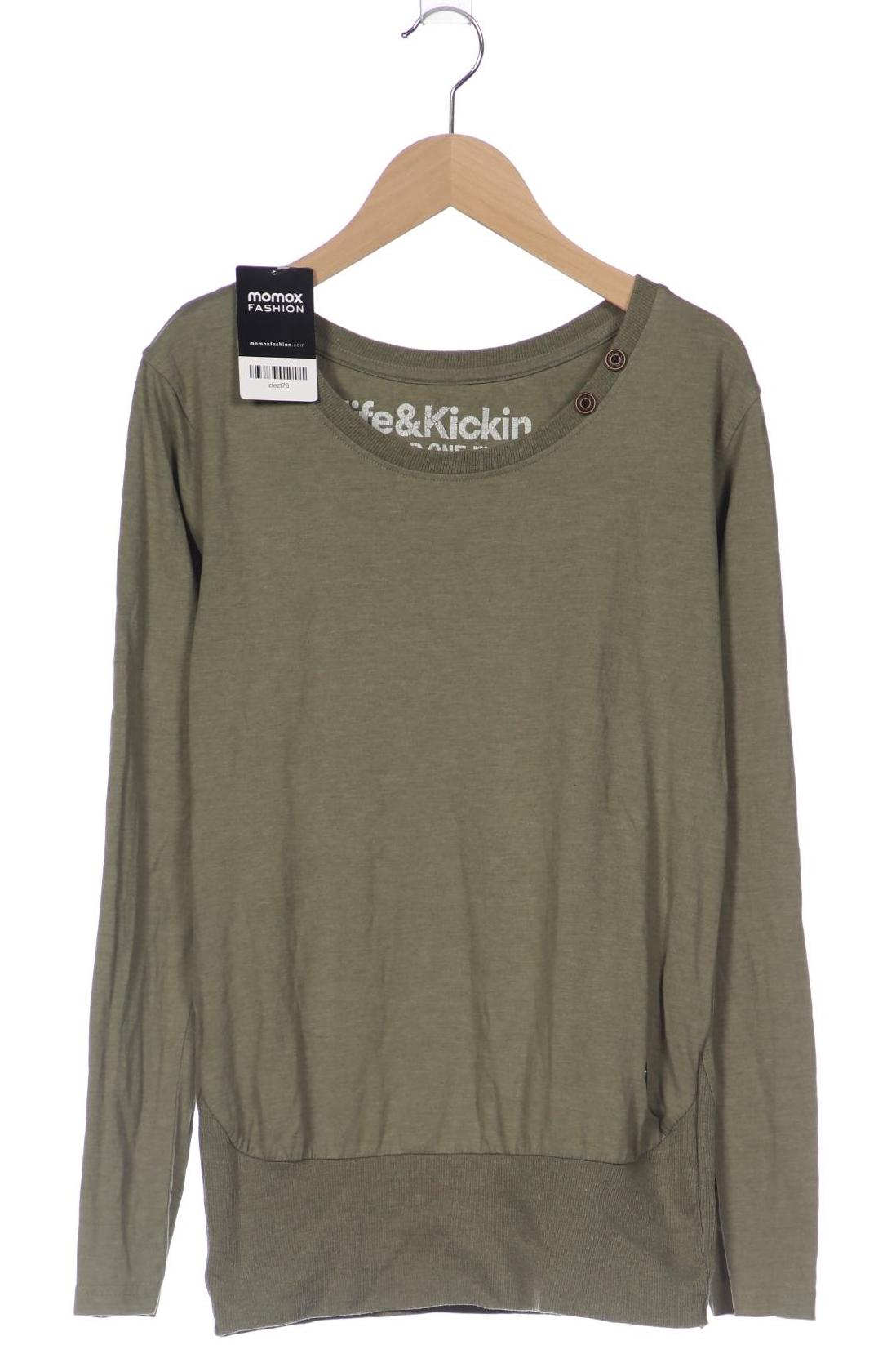 

Alife & Kickin Damen Langarmshirt, grün, Gr. 36