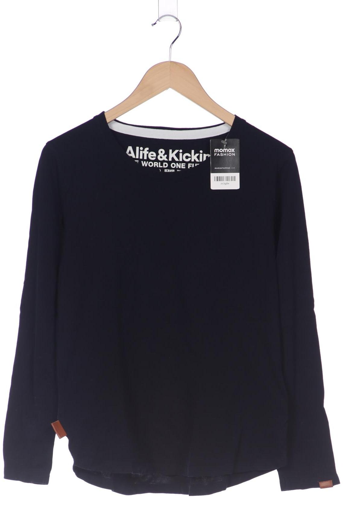 

Alife & Kickin Damen Langarmshirt, marineblau, Gr. 38