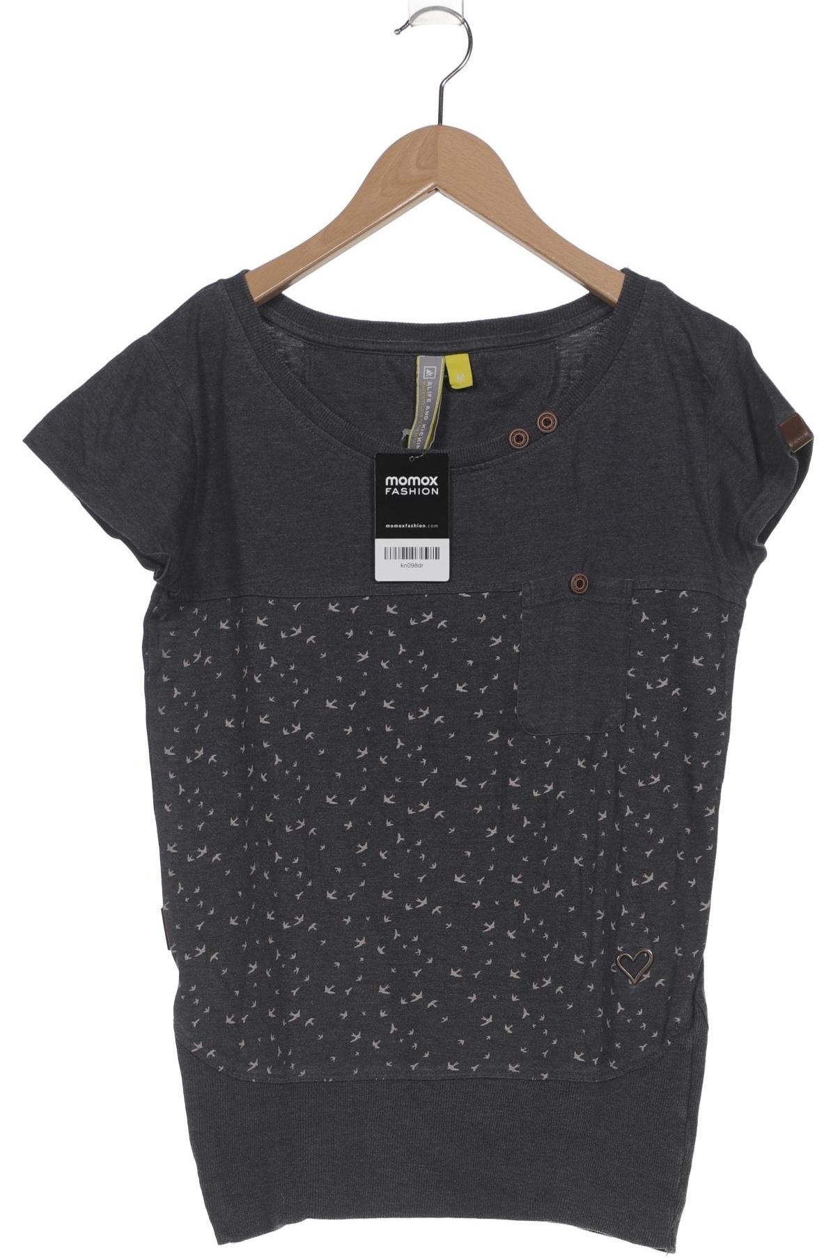 

Alife & Kickin Damen T-Shirt, grau, Gr. 38