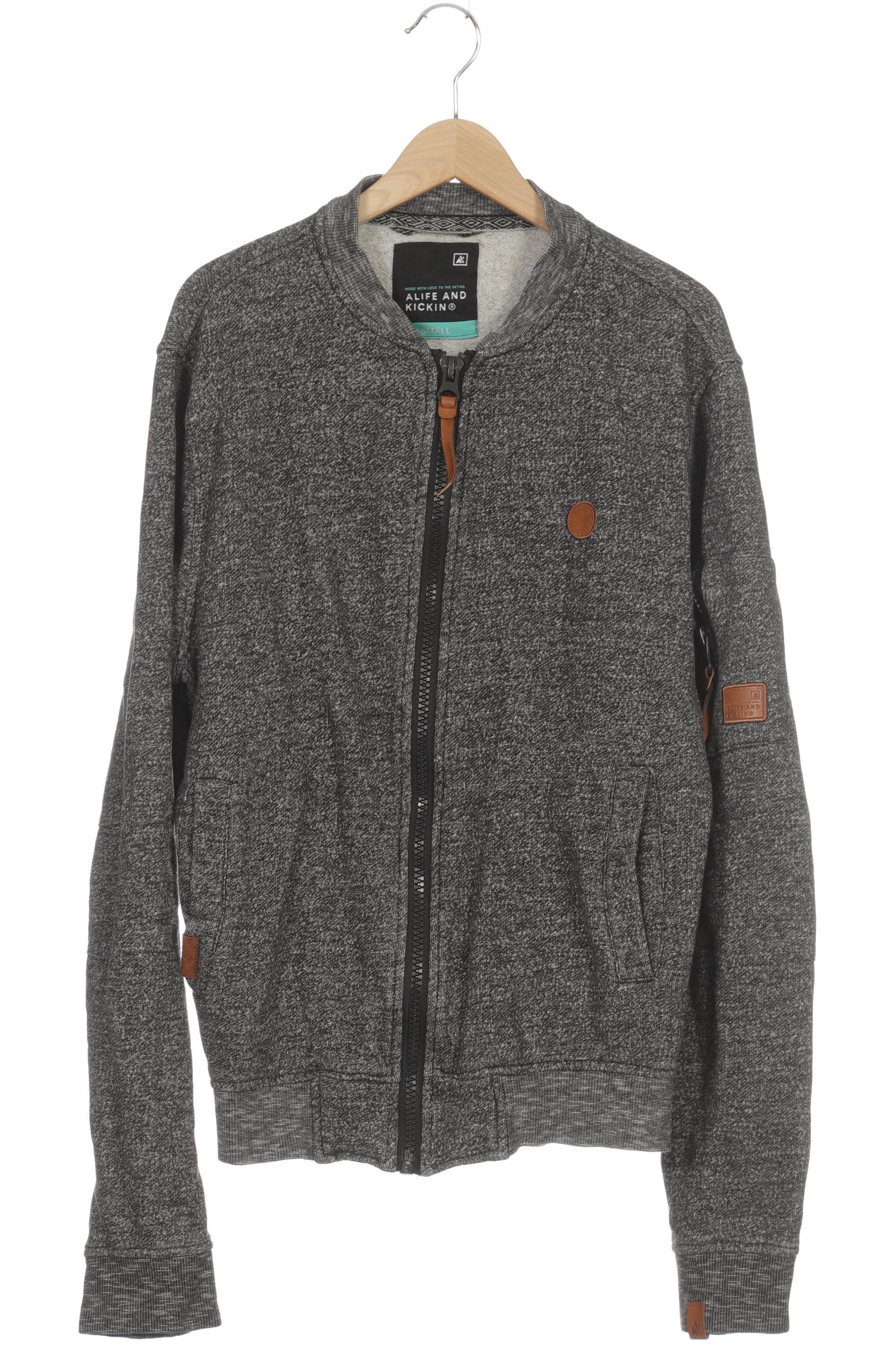 

Alife & Kickin Herren Strickjacke, grau, Gr. 46