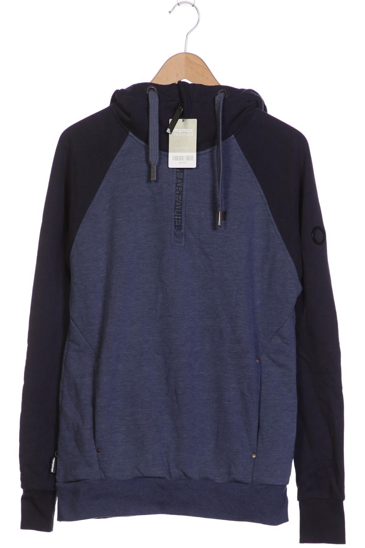 

Alife & Kickin Herren Kapuzenpullover, blau