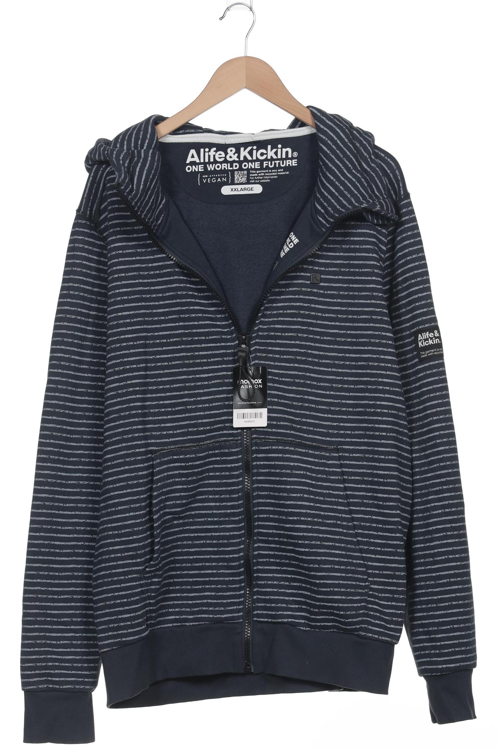 

Alife & Kickin Herren Kapuzenpullover, blau, Gr. 56