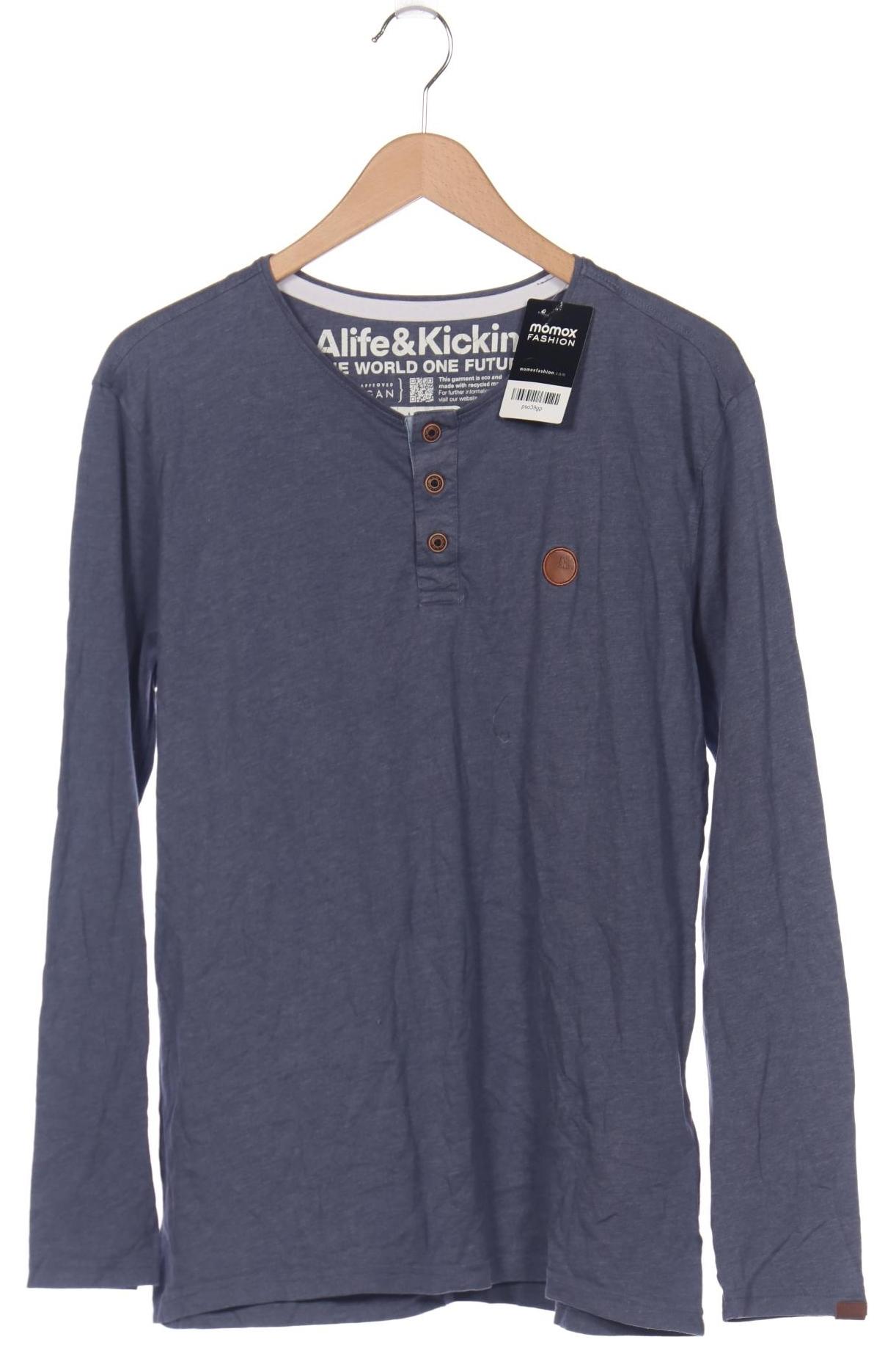 

Alife & Kickin Herren Langarmshirt, marineblau, Gr. 52