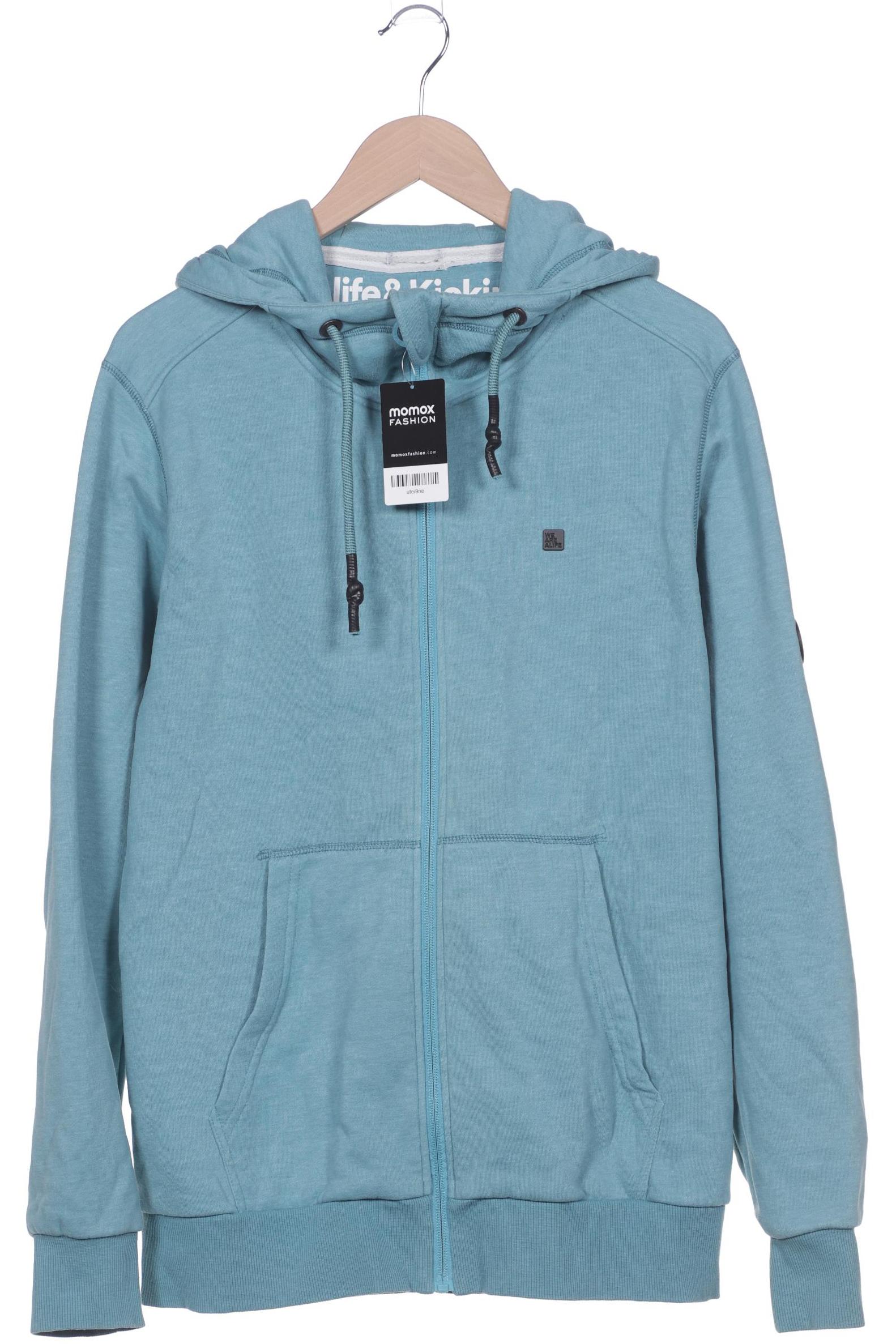 

Alife & Kickin Herren Kapuzenpullover, türkis
