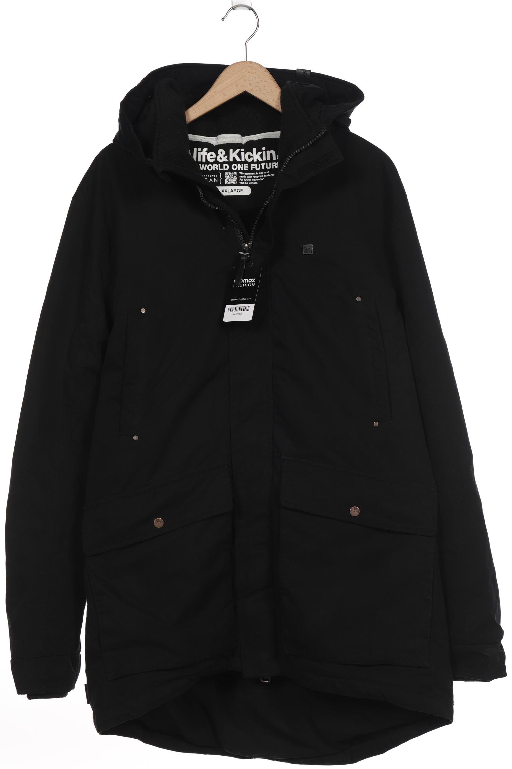 

Alife & Kickin Herren Mantel, schwarz, Gr. 56