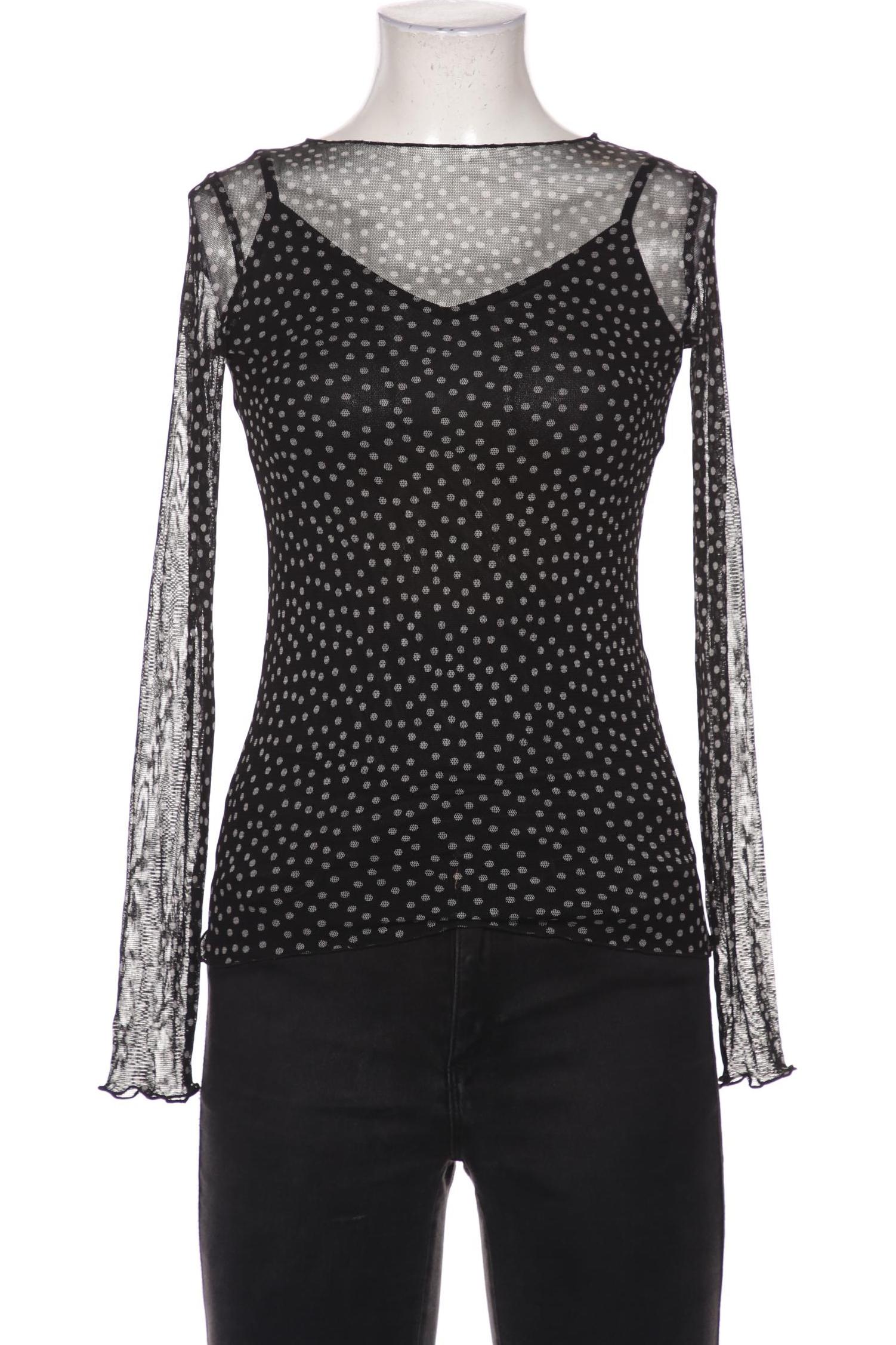 

Alkena Damen Langarmshirt, schwarz, Gr. 36