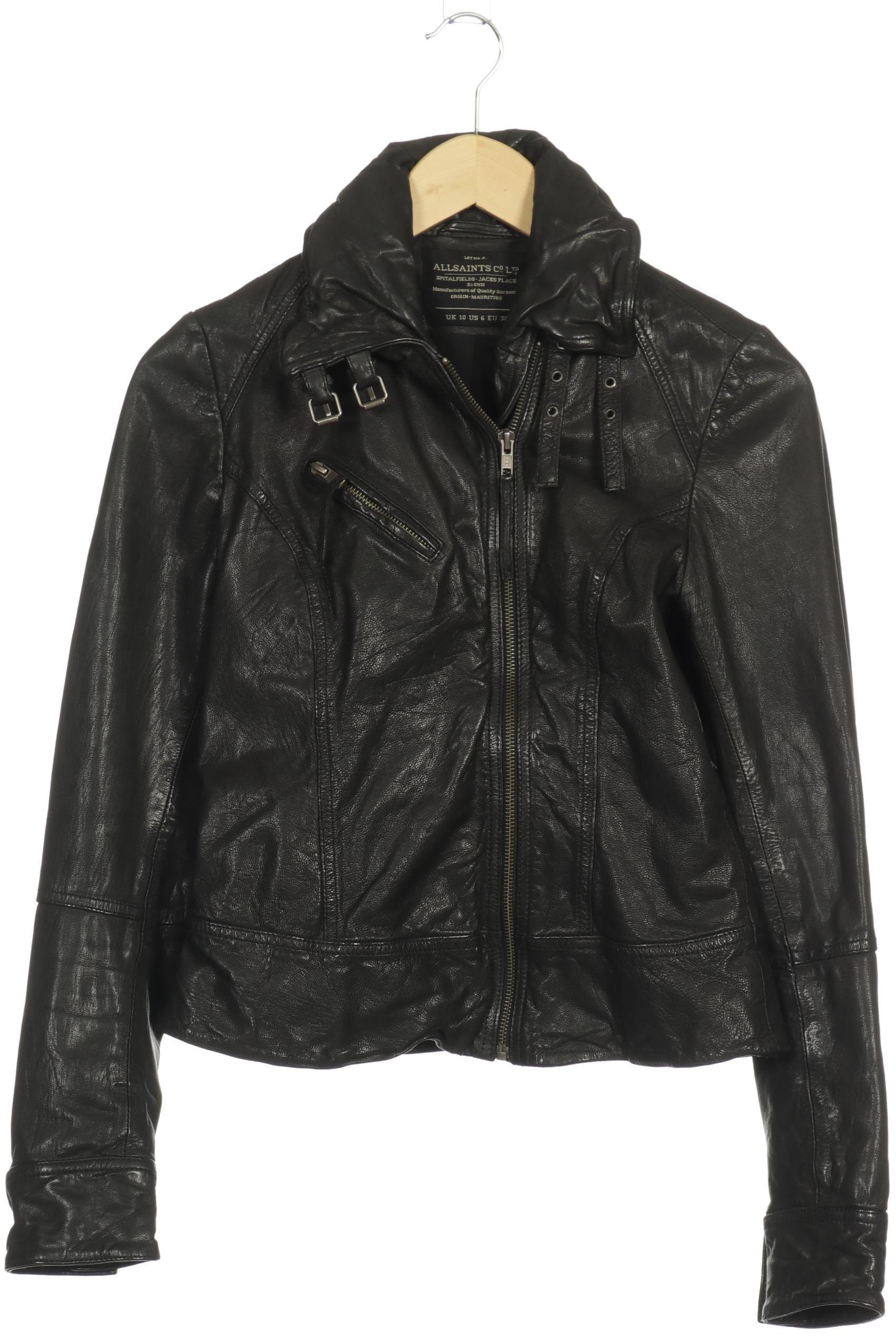 

All Saints Spitalfields Damen Jacke, schwarz, Gr. 38
