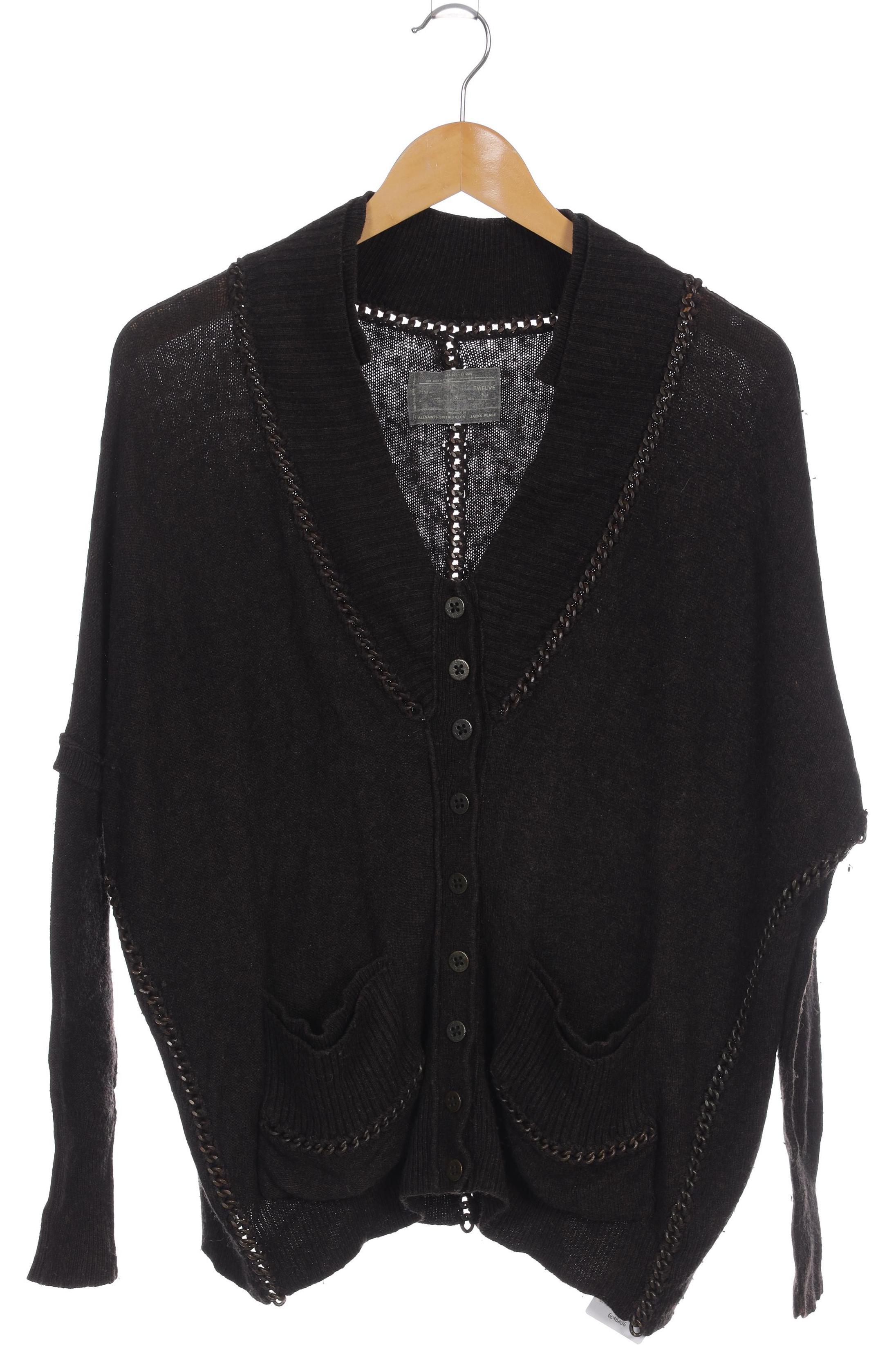 

All Saints Damen Strickjacke, braun, Gr.