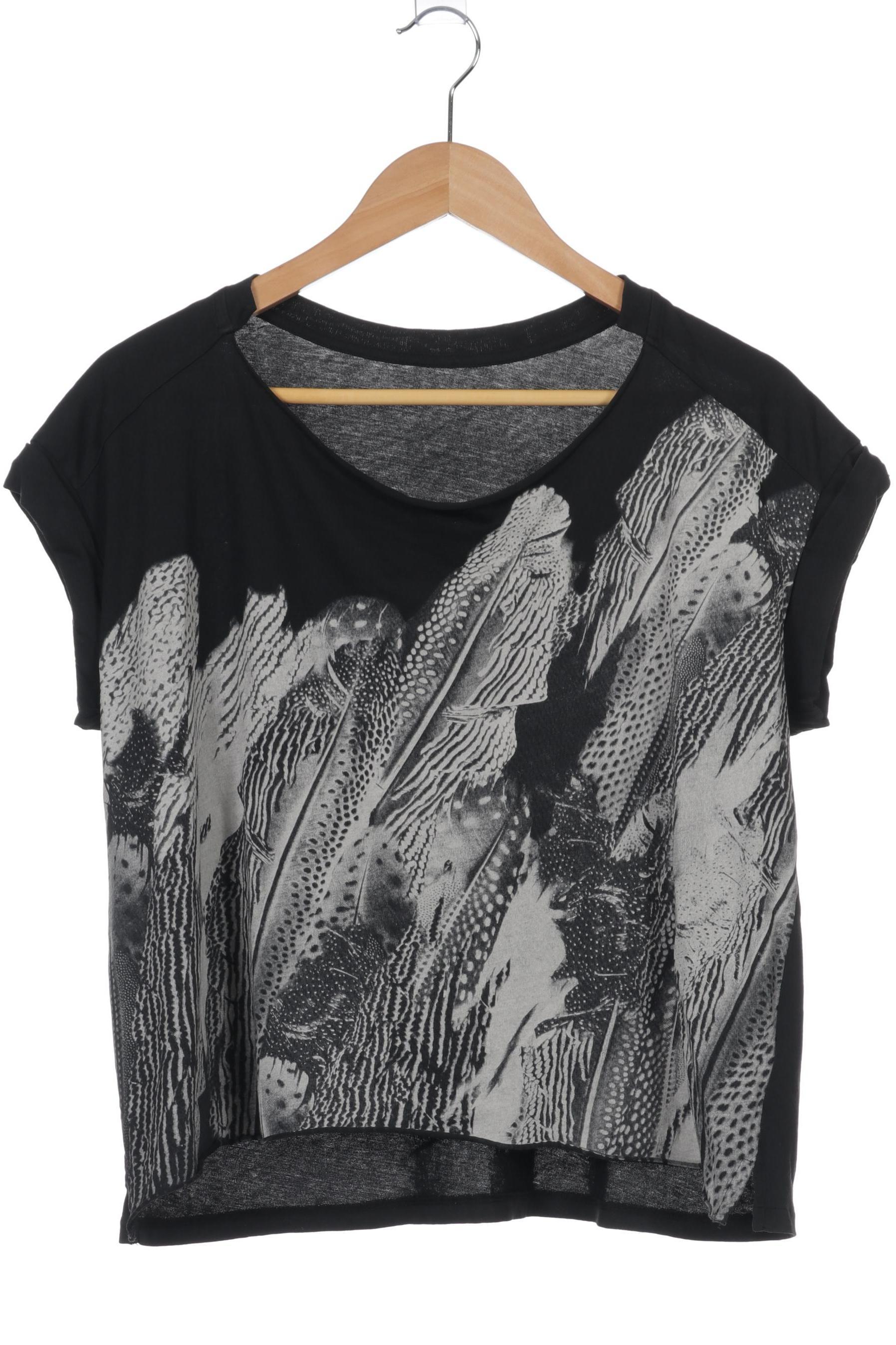 

All Saints Damen T-Shirt, schwarz, Gr.