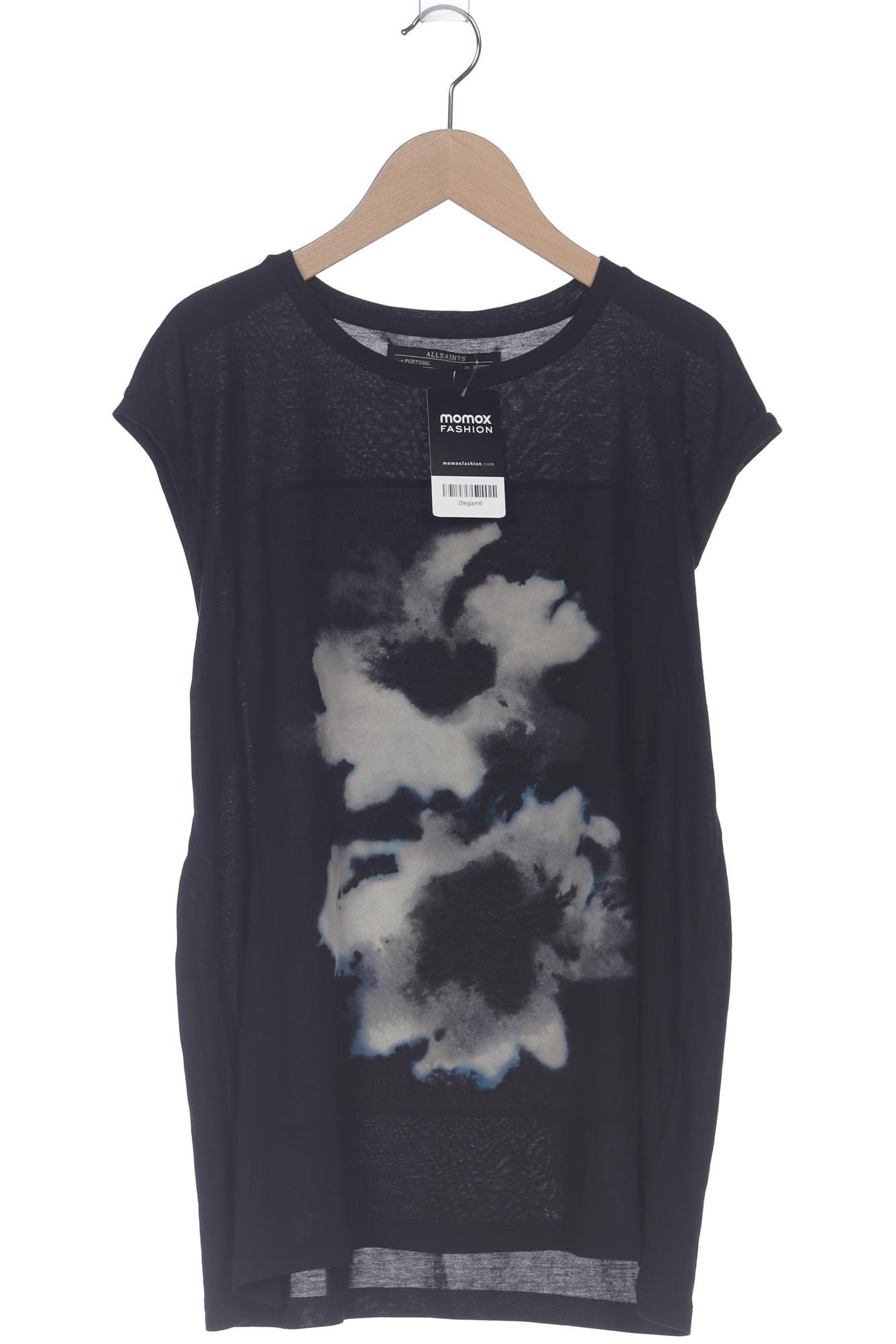 

All Saints Damen T-Shirt, schwarz, Gr. 38