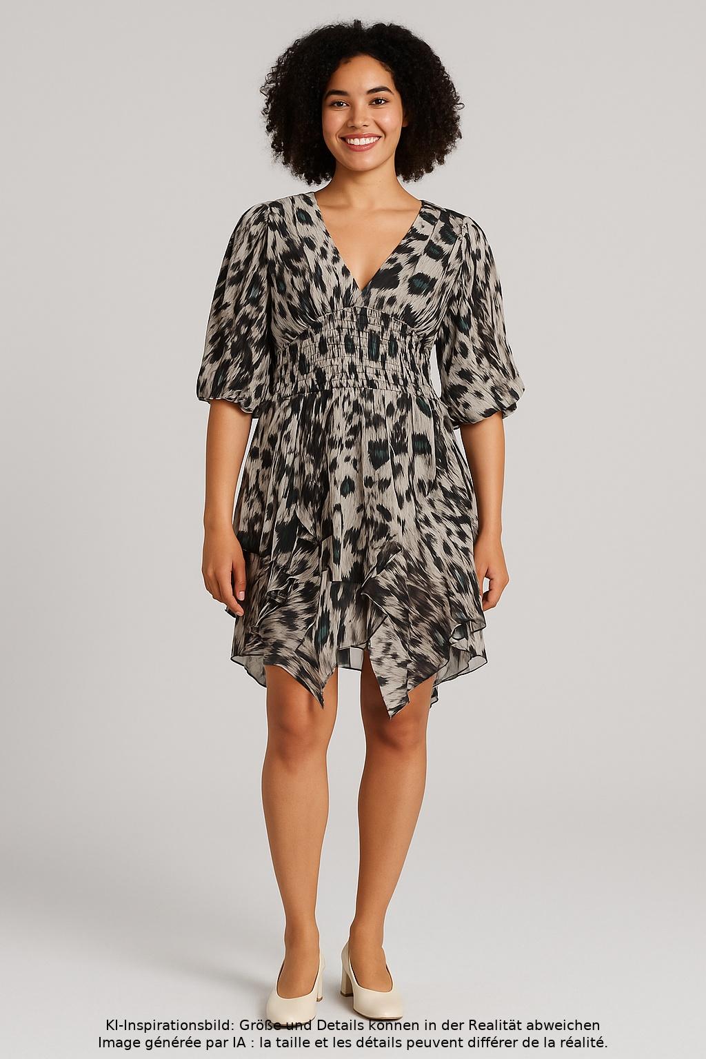 

All Saints Damen Kleid, mehrfarbig, Gr. 38