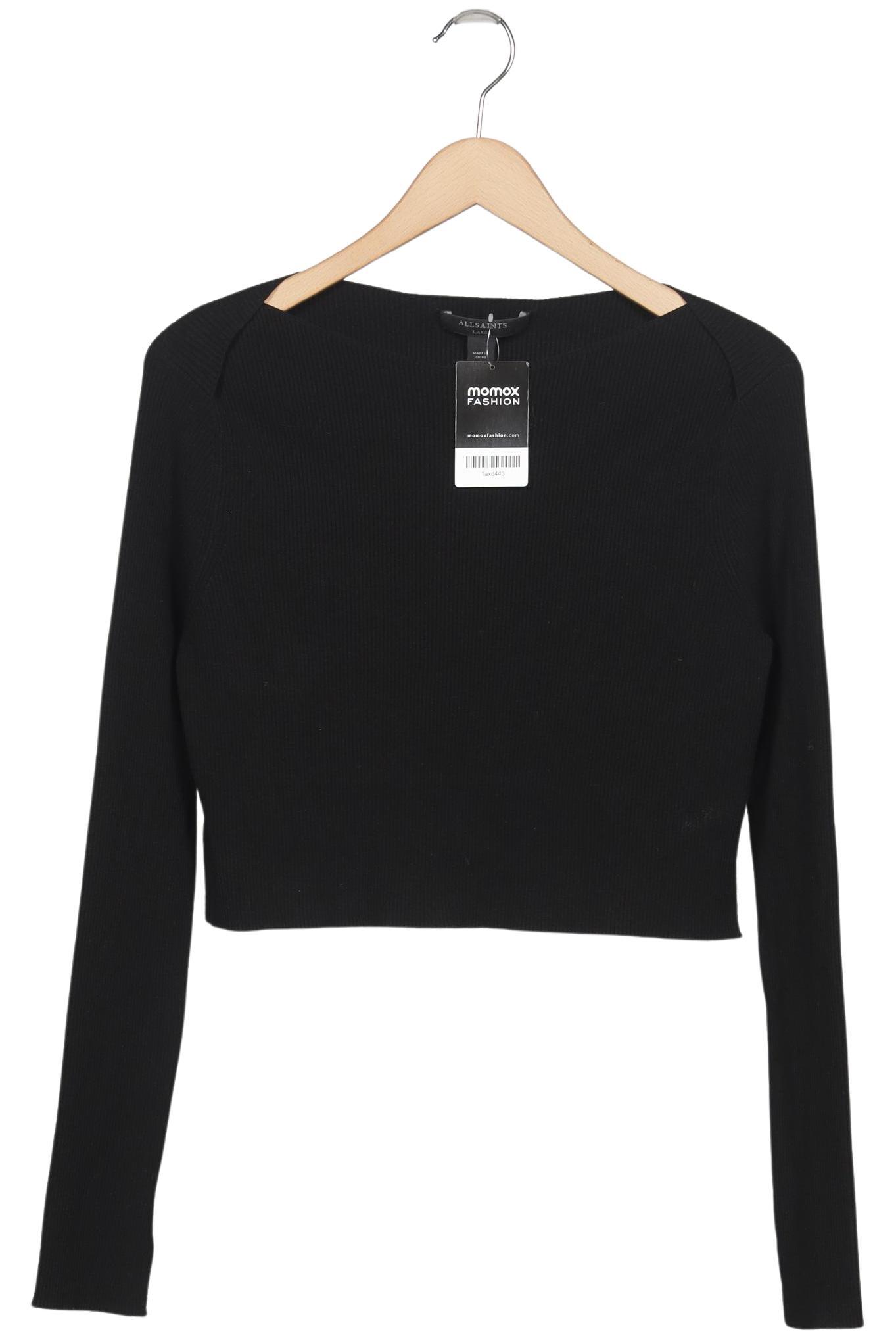 

All Saints Damen Pullover, schwarz, Gr. 42