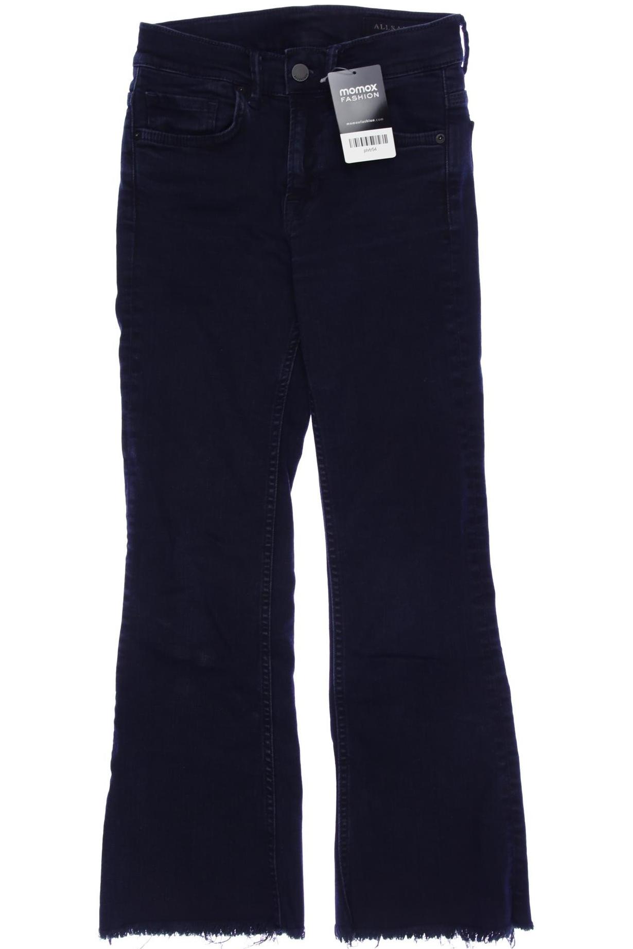 

All Saints Damen Jeans, marineblau, Gr. 25