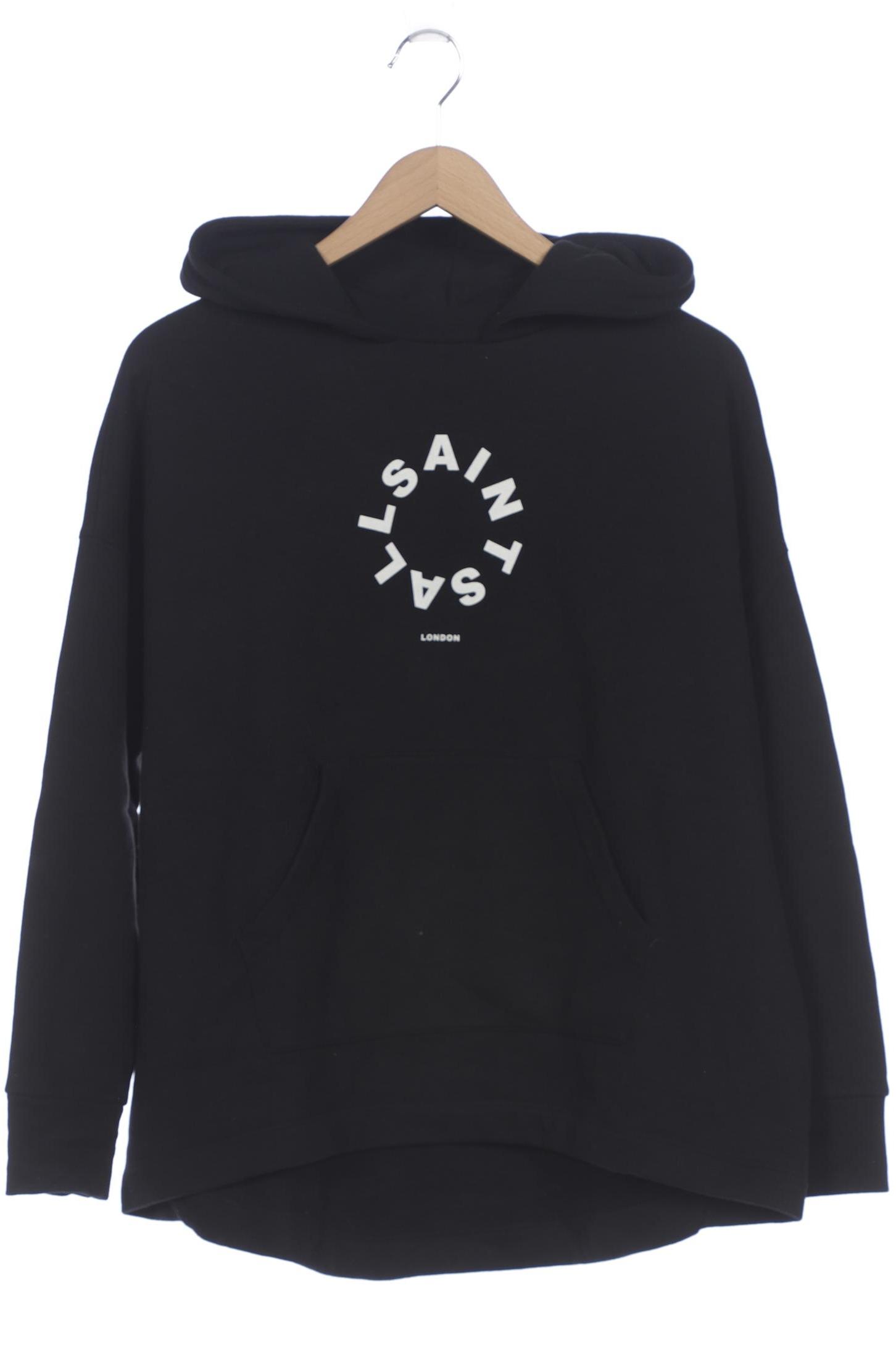 

All Saints Damen Kapuzenpullover, schwarz, Gr. 36