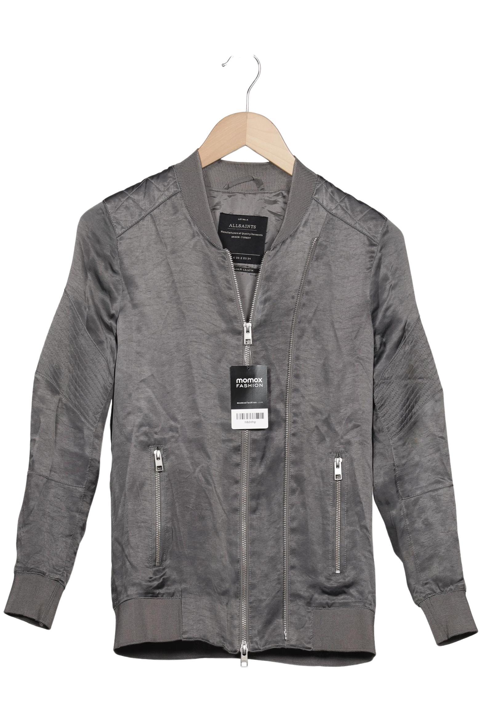 

All Saints Damen Jacke, grau, Gr. 34