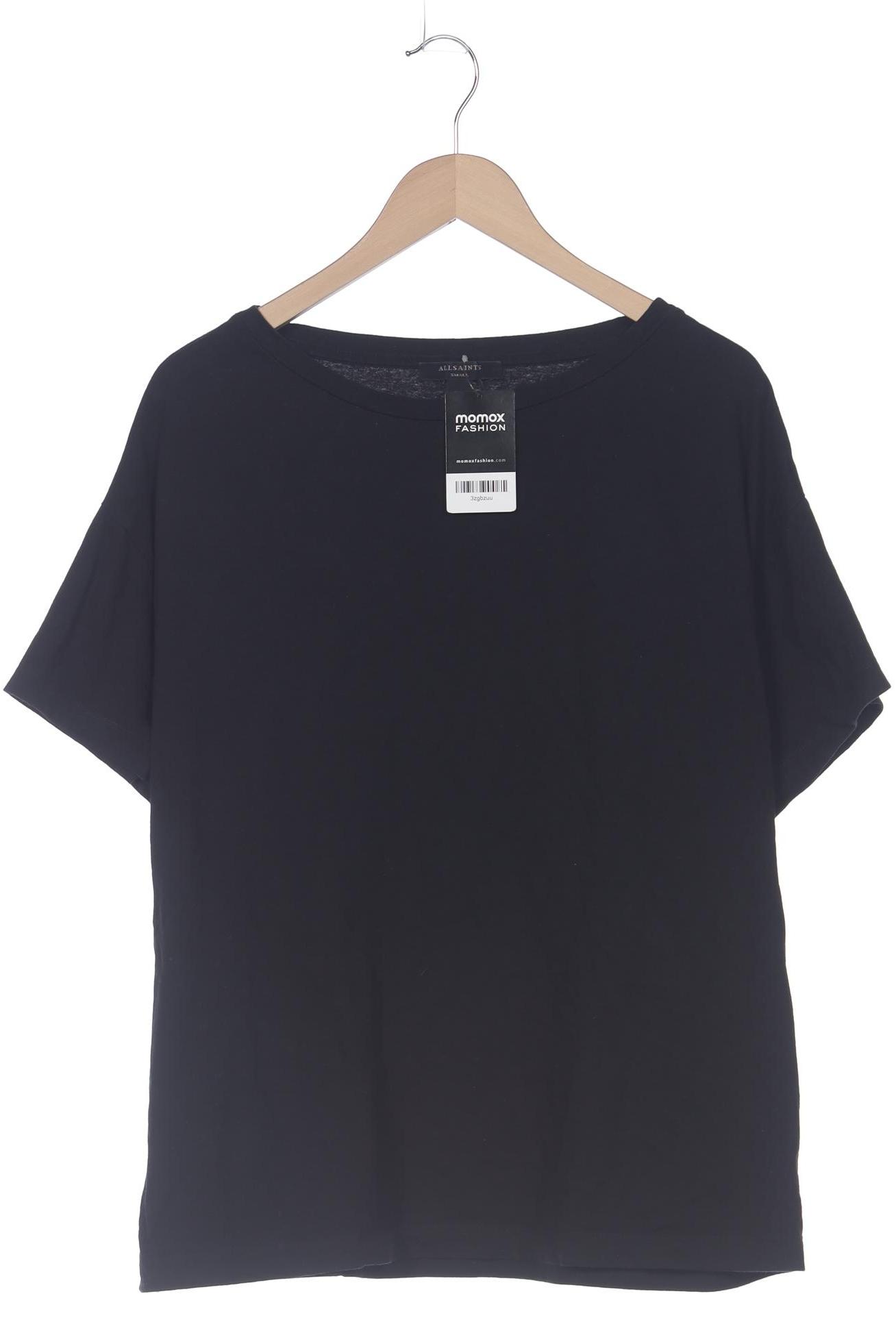 

All Saints Damen T-Shirt, schwarz, Gr. 36