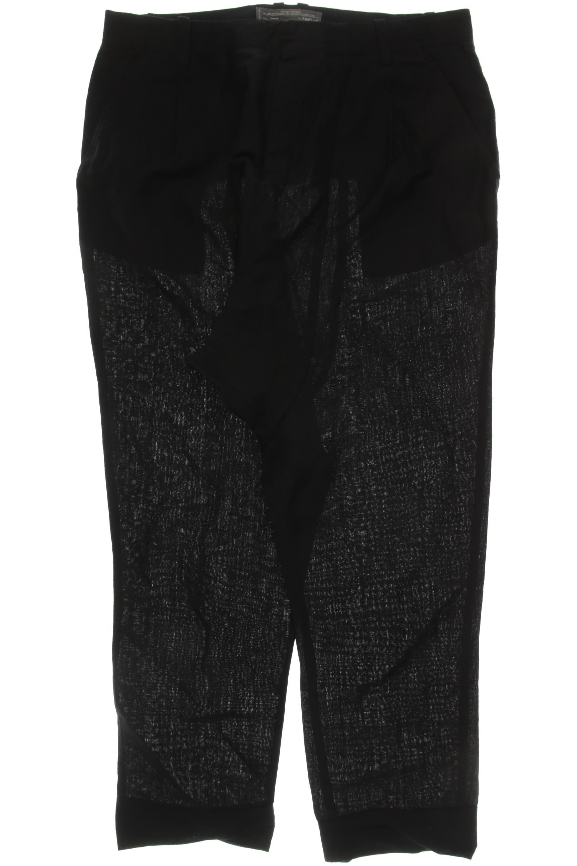 

All Saints Damen Stoffhose, schwarz, Gr. 0