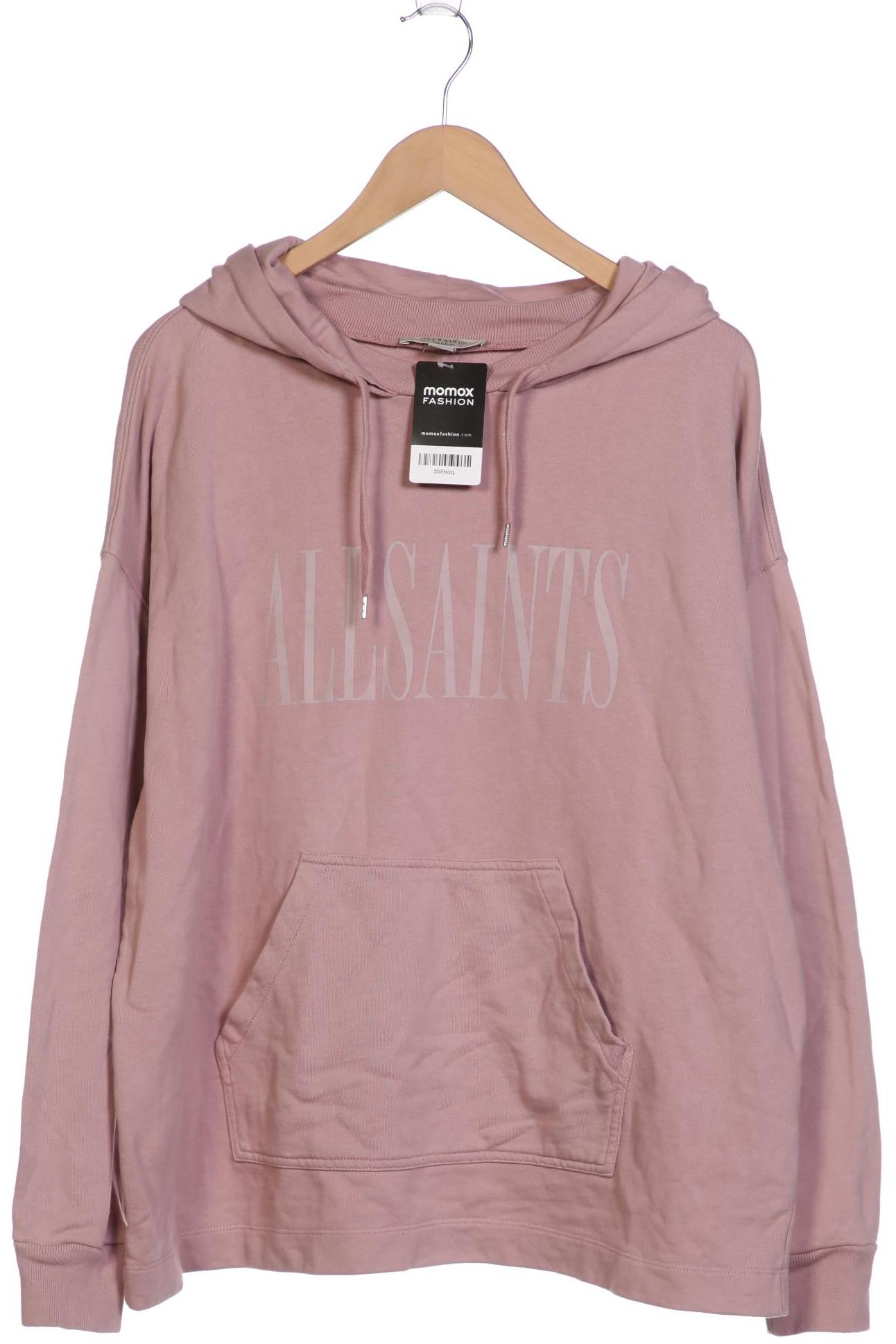 

All Saints Damen Kapuzenpullover, pink