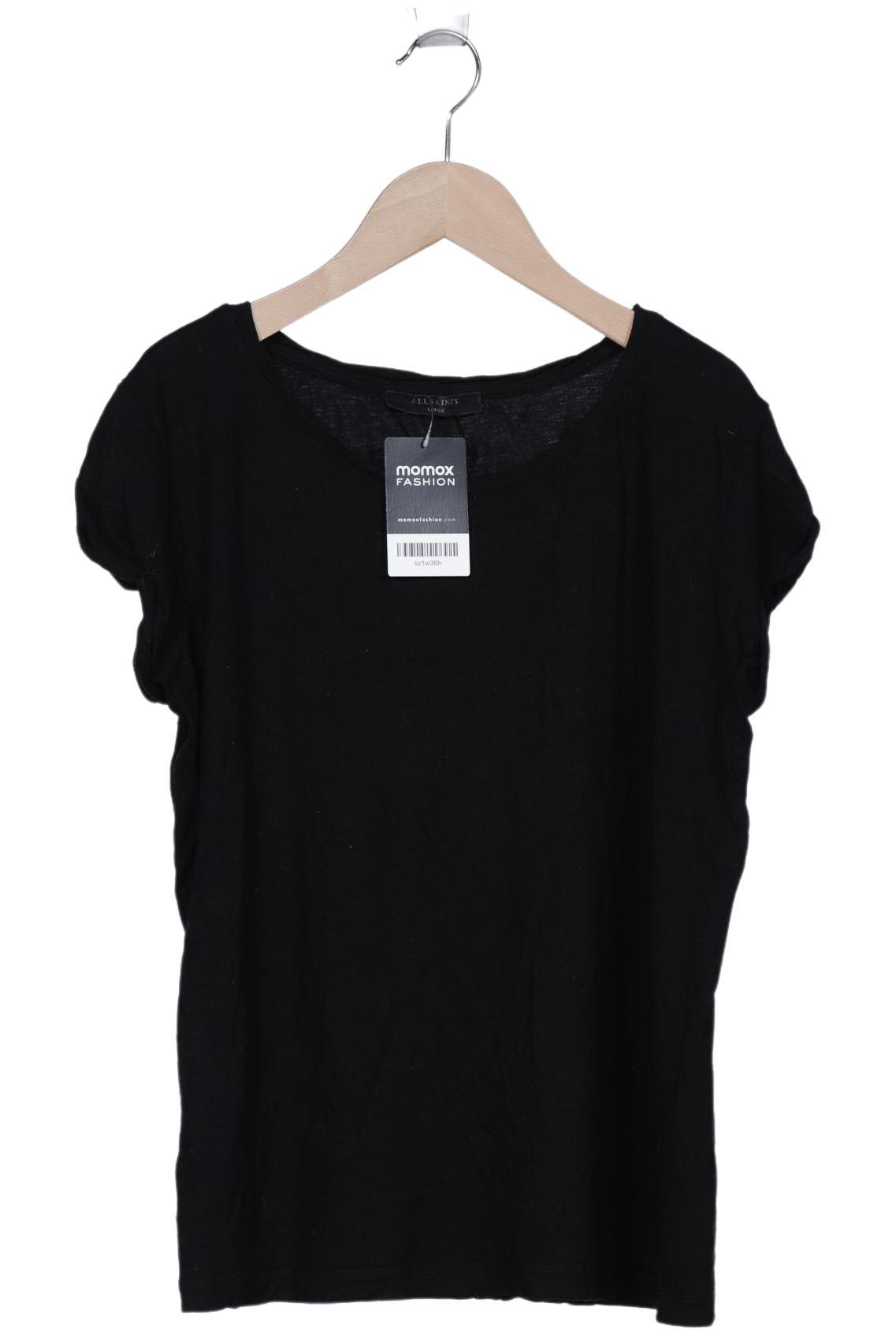 

All Saints Damen T-Shirt, schwarz, Gr. 42