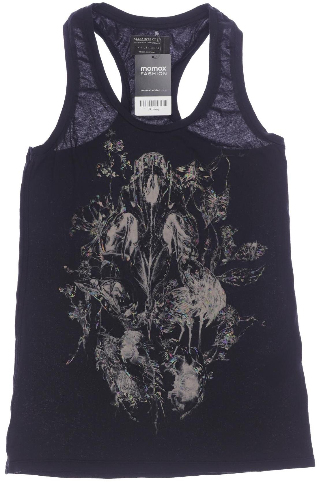 

All Saints Damen Top, marineblau, Gr. 36