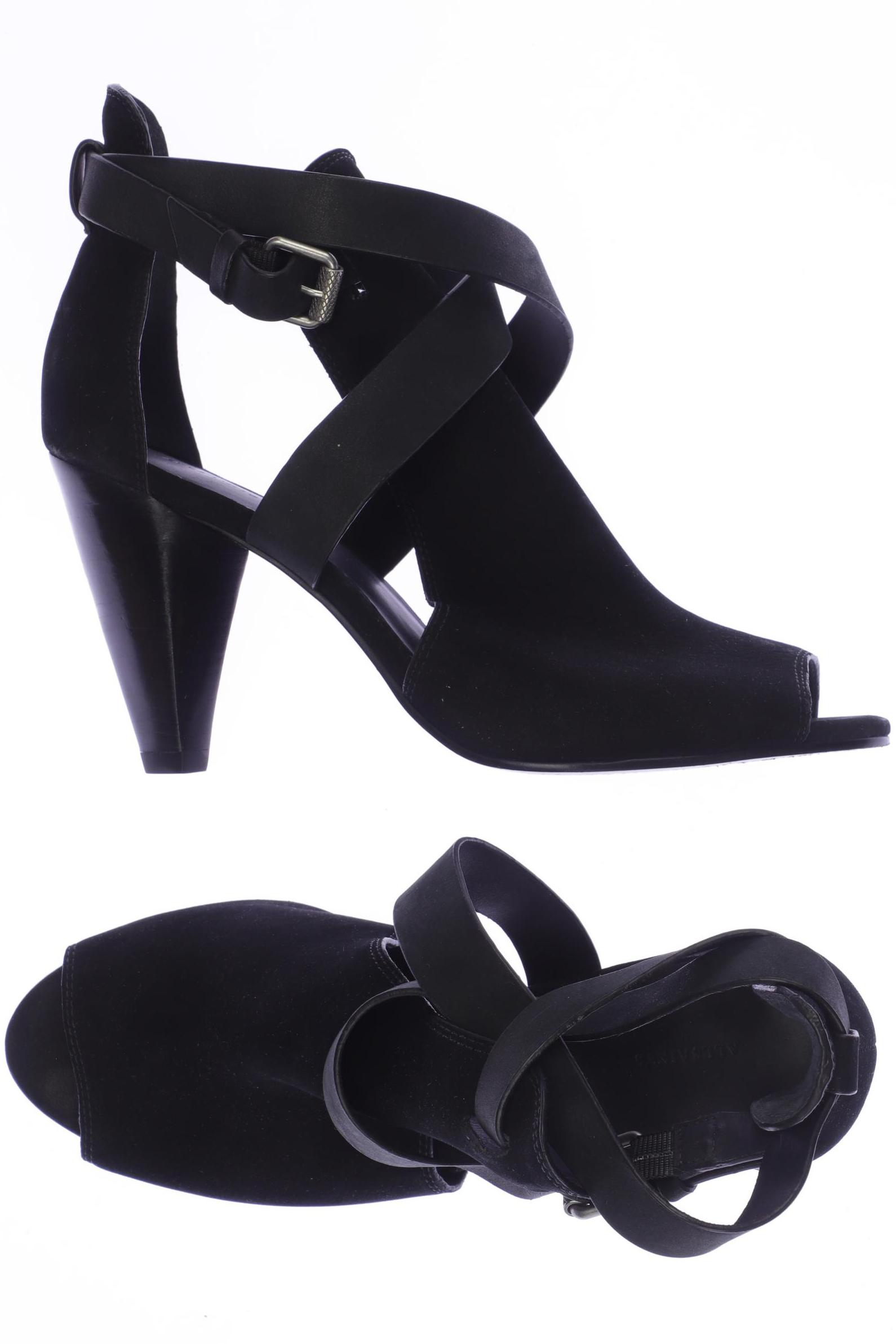 

All Saints Damen Sandale, schwarz